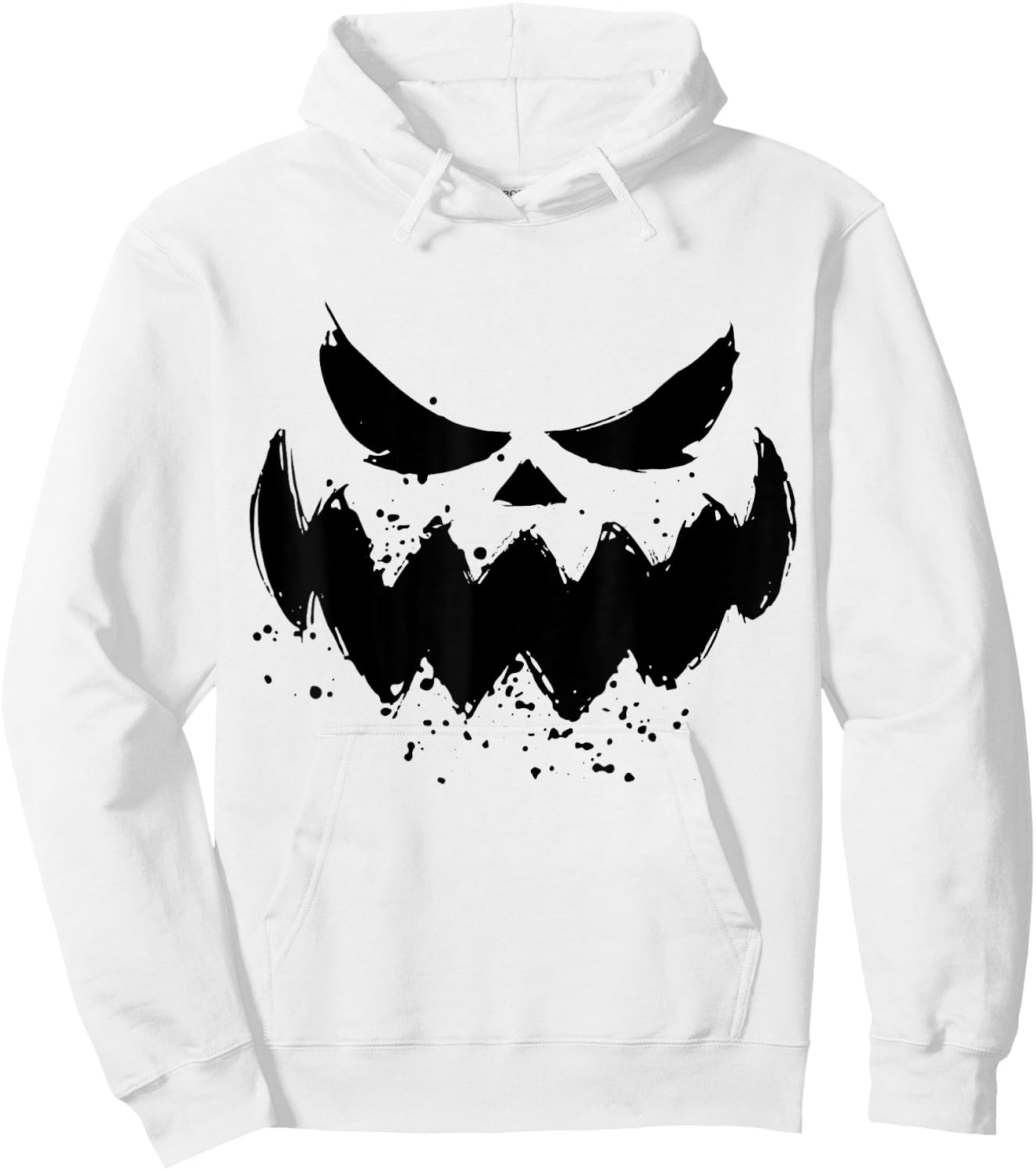 Pumpkin Jack O Lantern Face Jackolantern Hoodie - Hoodie | White