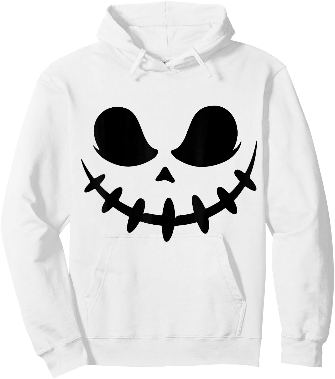 Pumpkin Jack O Lantern Face Jackolantern Hoodie - Hoodie | White