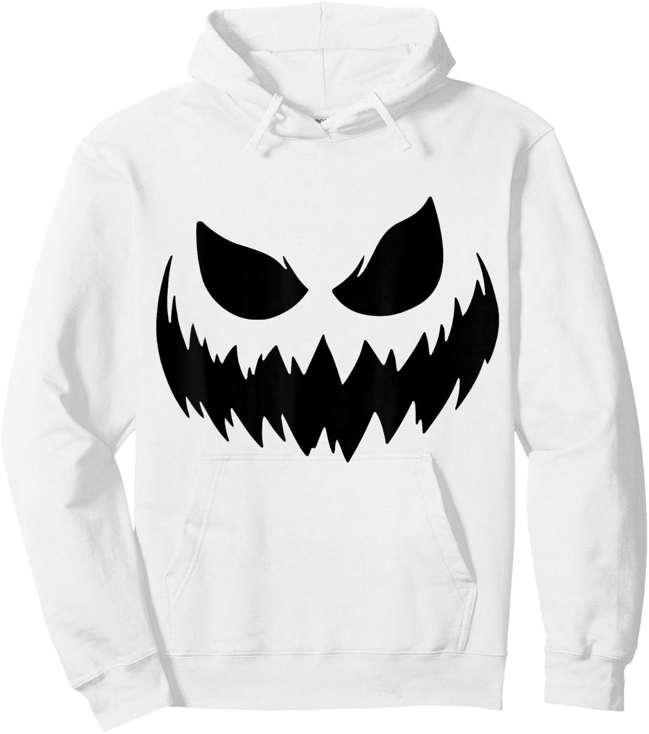 Pumpkin Jack O Lantern Face Jackolantern Hoodie - Hoodie | White