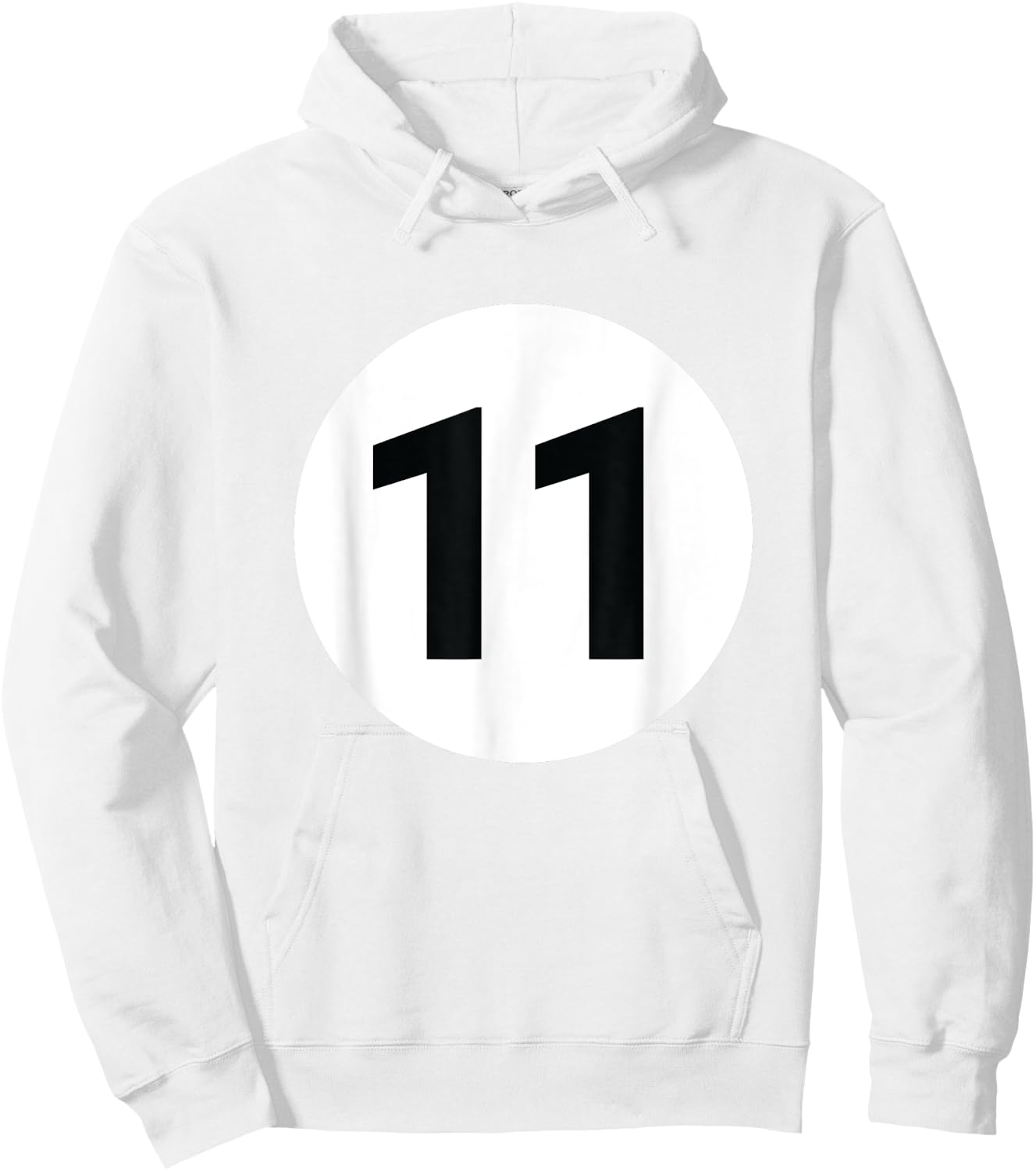 8 Pool Ball 11 Billiards Costume Halloween Group Matching Hoodie - Hoodie | White