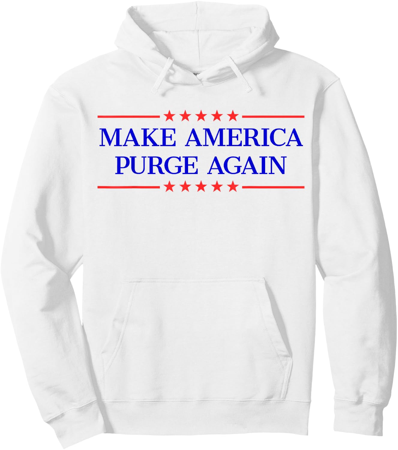 Make America Purge Again Hoodie - Hoodie | White