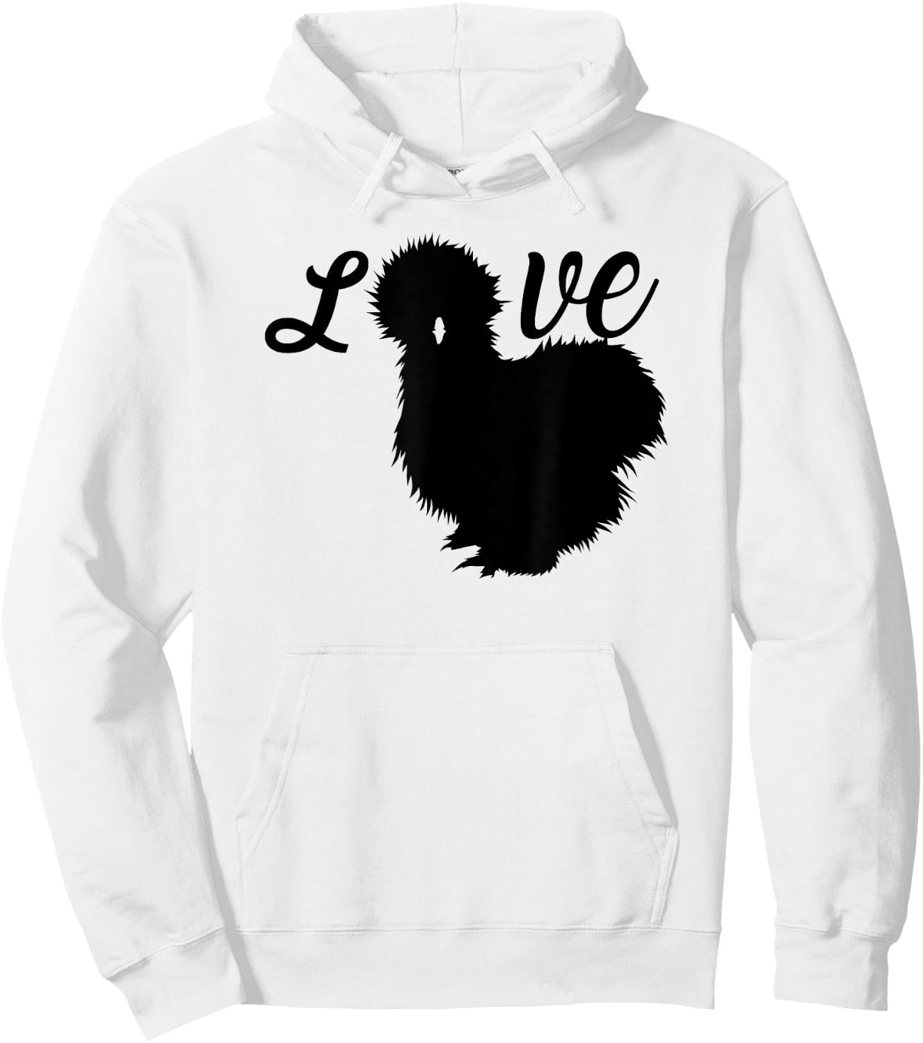 Silk Chicken, Silk Chicken, Silkie, Chicken, Whisperer Hoodie - Hoodie | White