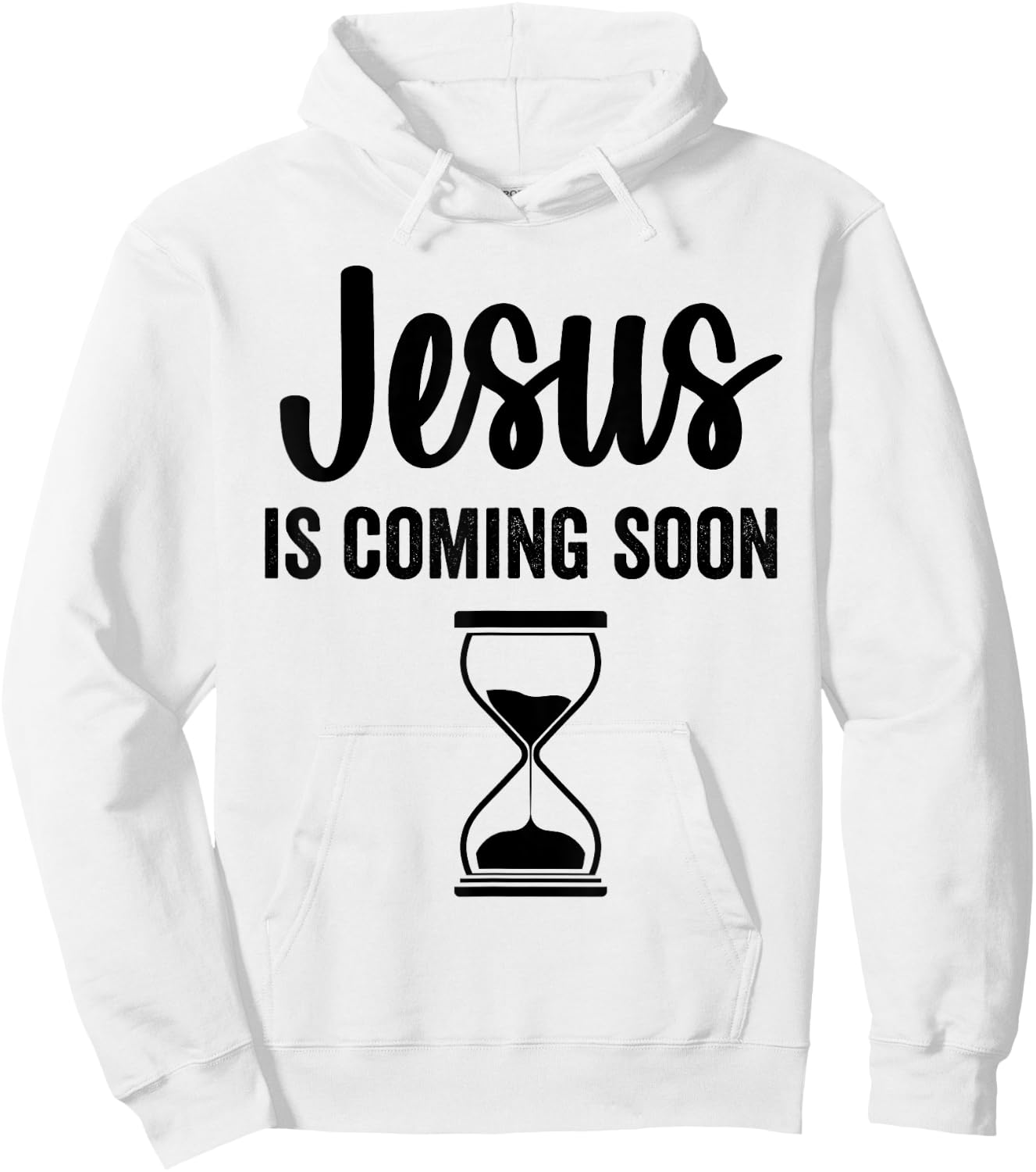 Just Here For The Boos Jesus Is Coming Soon Countdown Christian Religious Faith Hoodie - Hoodie | White