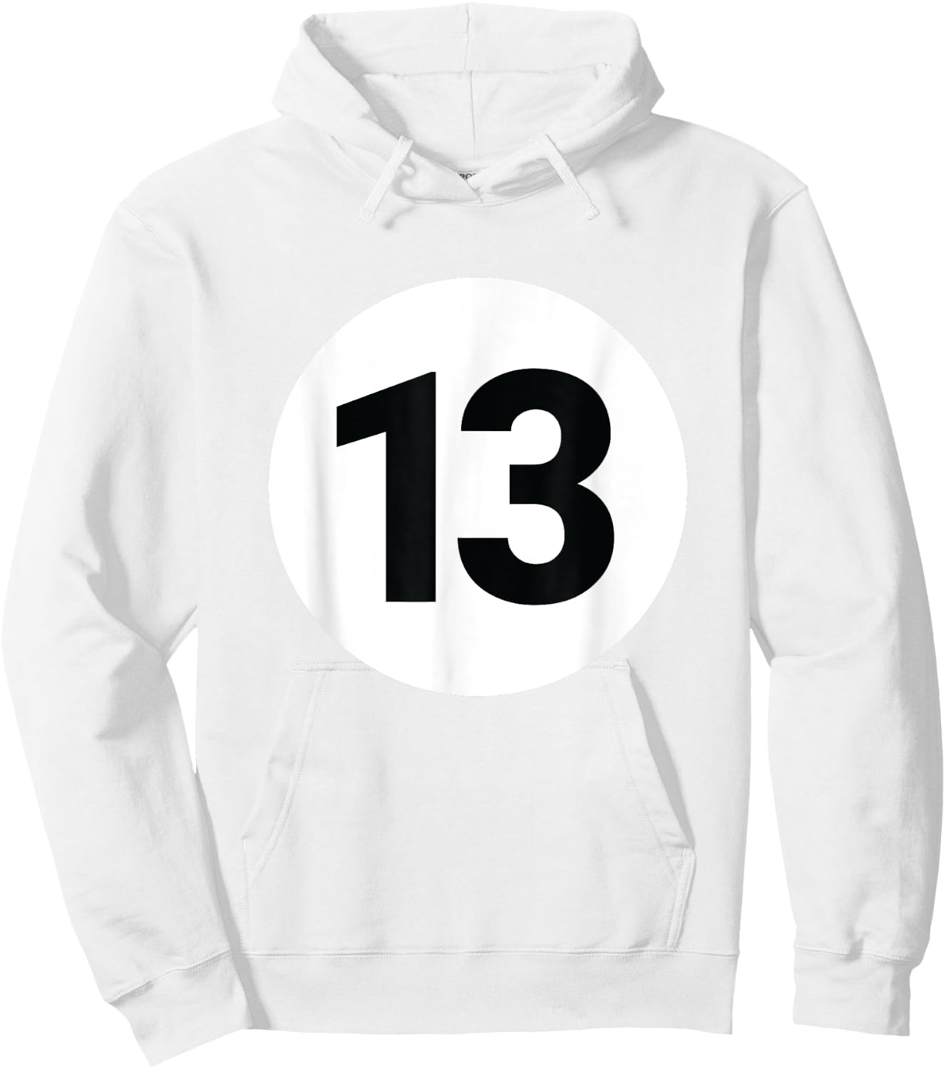 8 Pool Ball 13 Billiards Costume Halloween Group Matching Hoodie - Hoodie | White