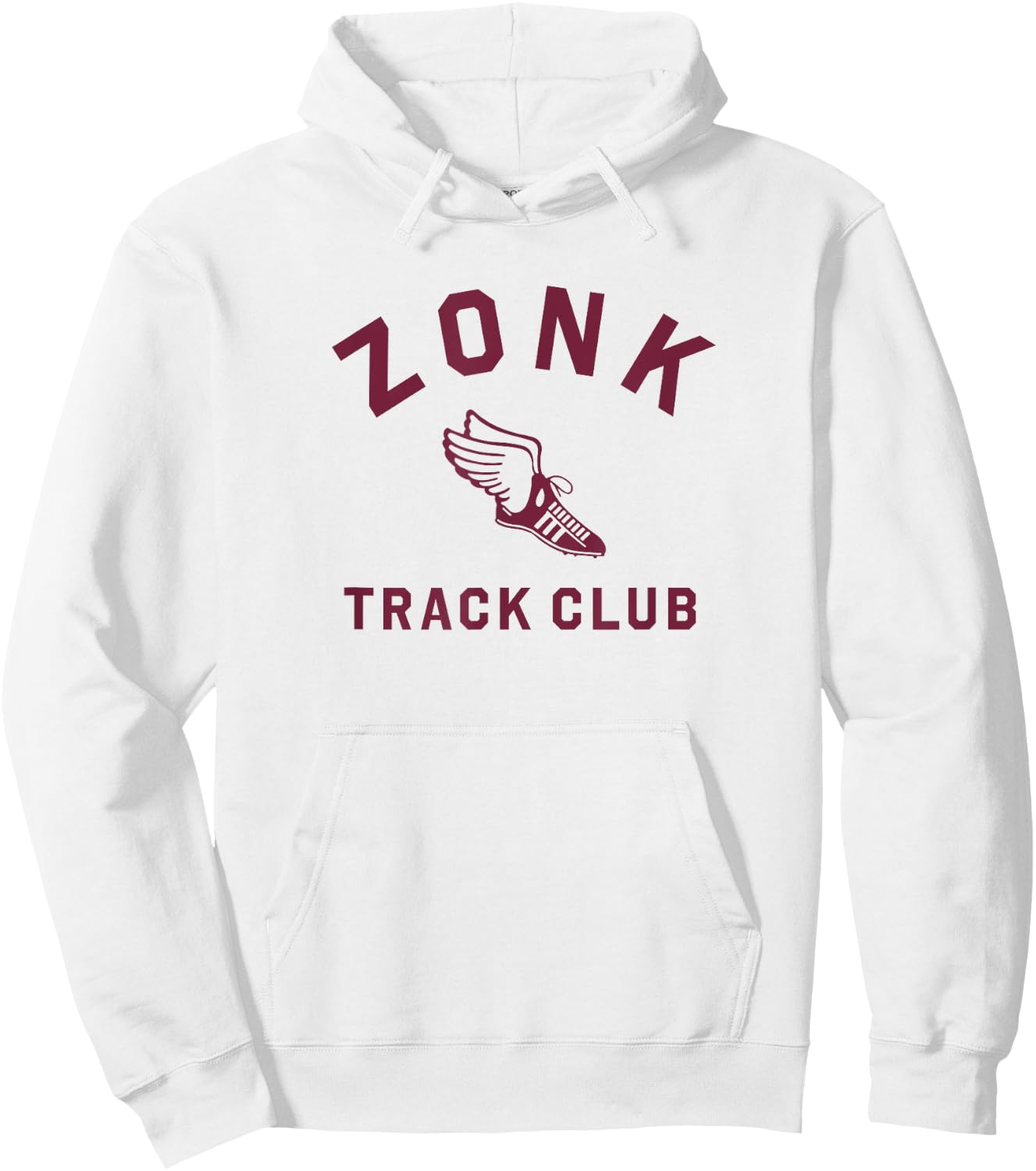 Inkfidel | Zonk Track Club Hoodie - Hoodie | White
