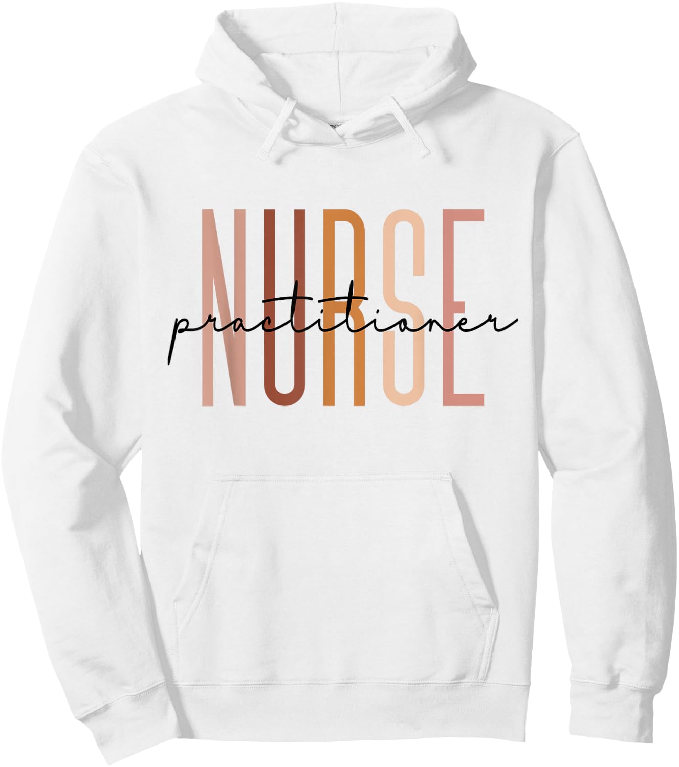 Nurse Practitioner Nursing Student School Graduate Hoodie - Hoodie | White