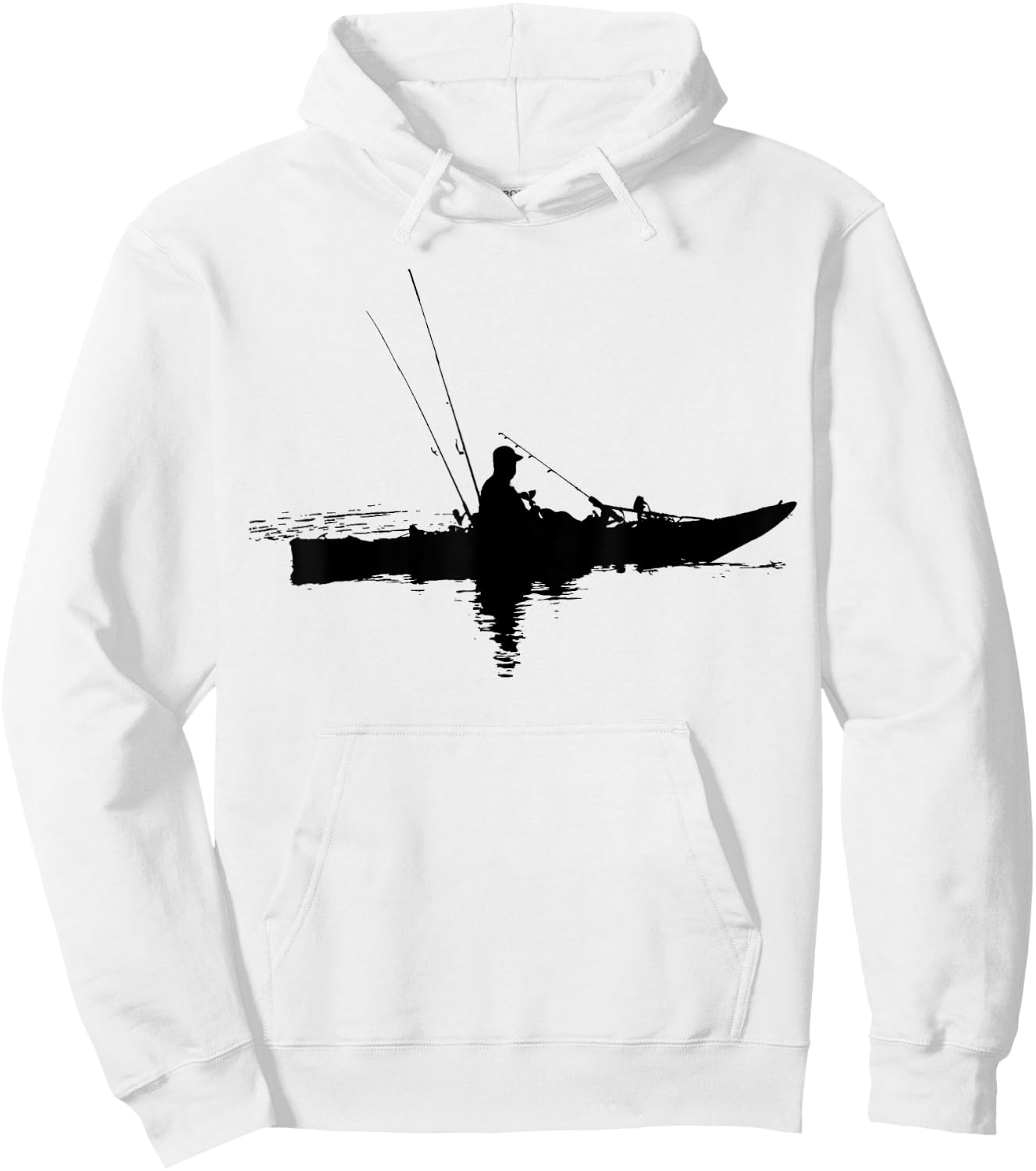 Kayak Fishing | Kayaking Hoodie - Hoodie | White