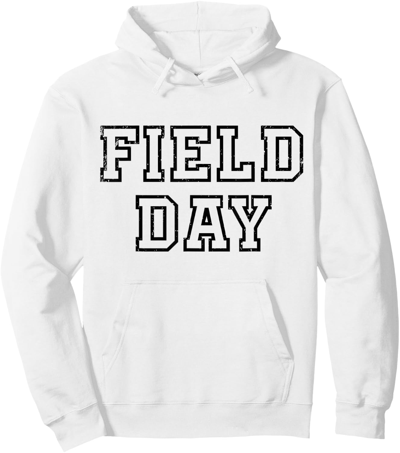 Field Day 2025 For school teachers kids and family yellow Hoodie - Hoodie | White
