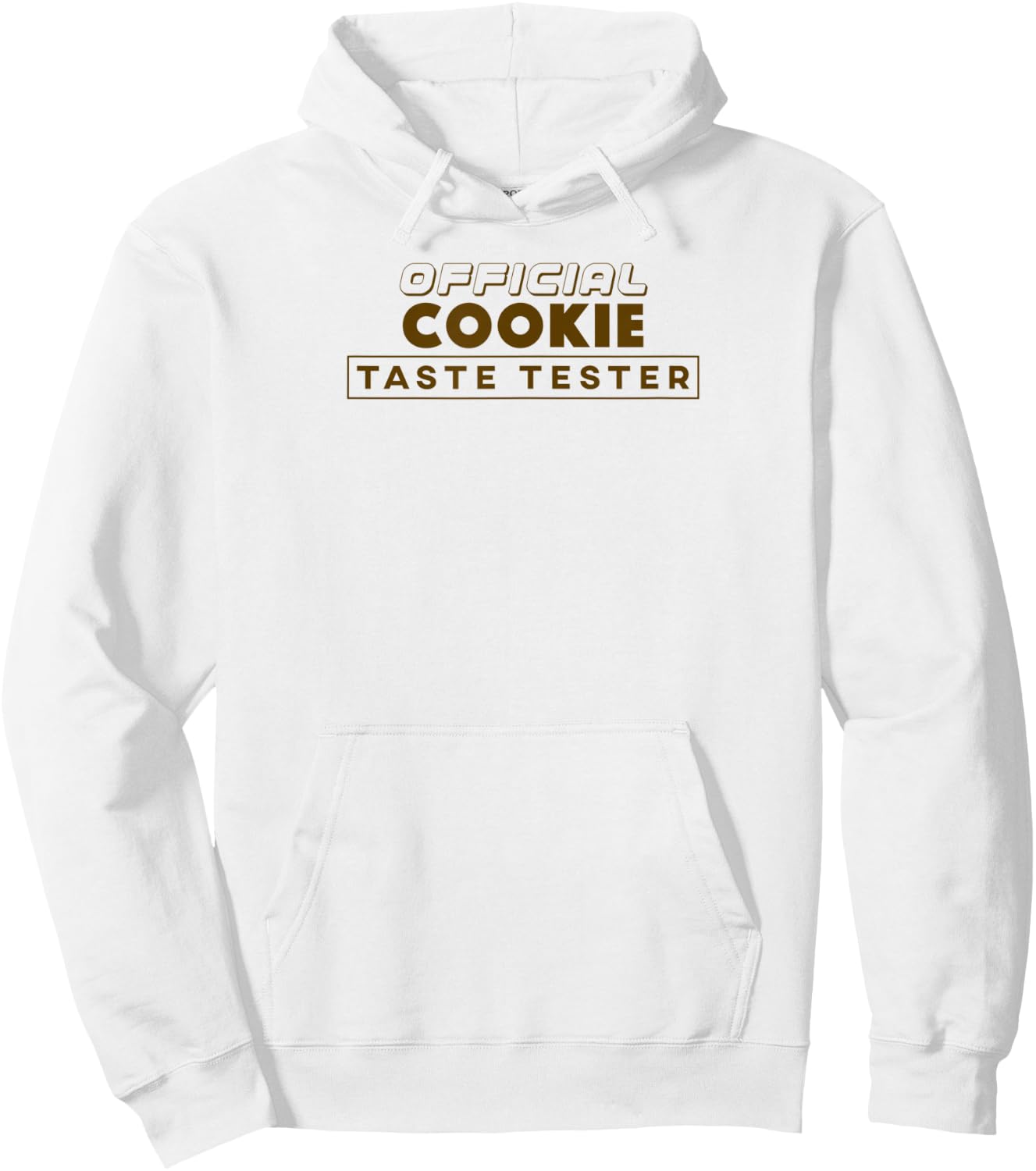 Official Cookie Taste Tester Funny Hoodie - Hoodie | White