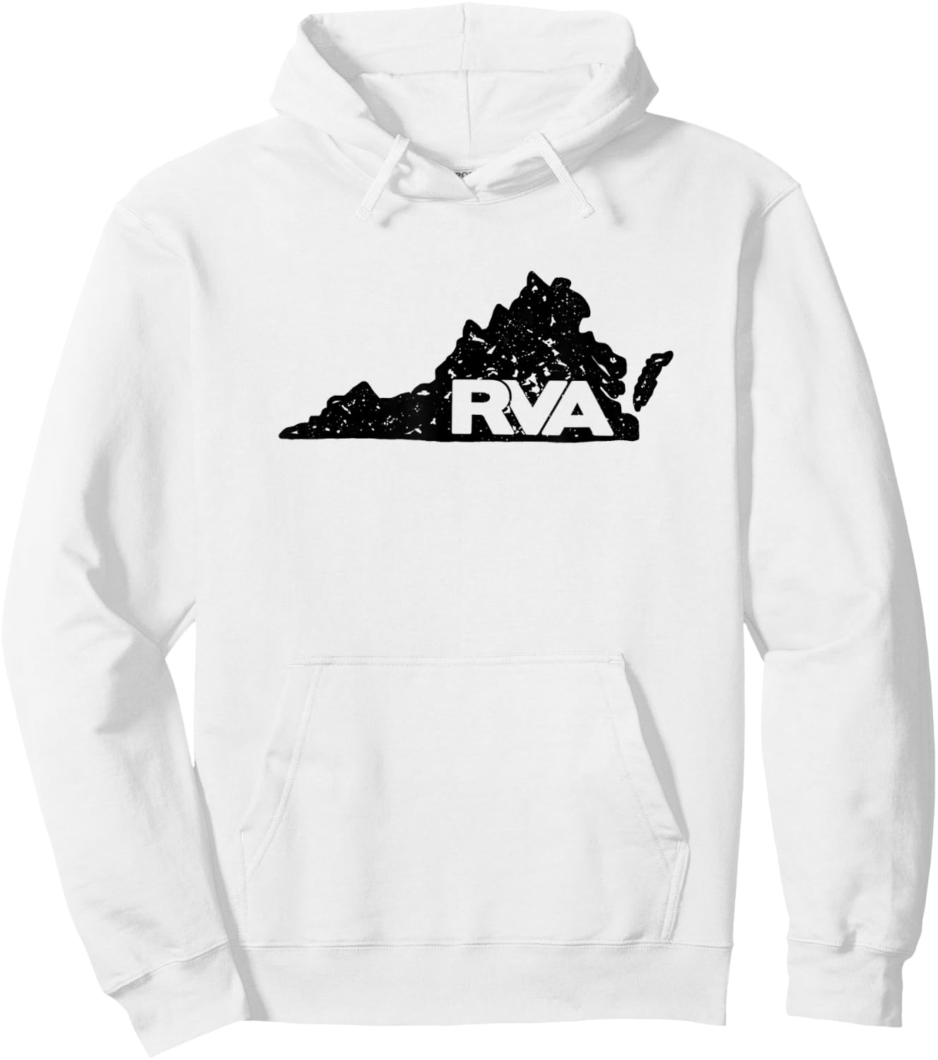 RVA logo fun cute Richmond Virginia Hoodie - Hoodie | White