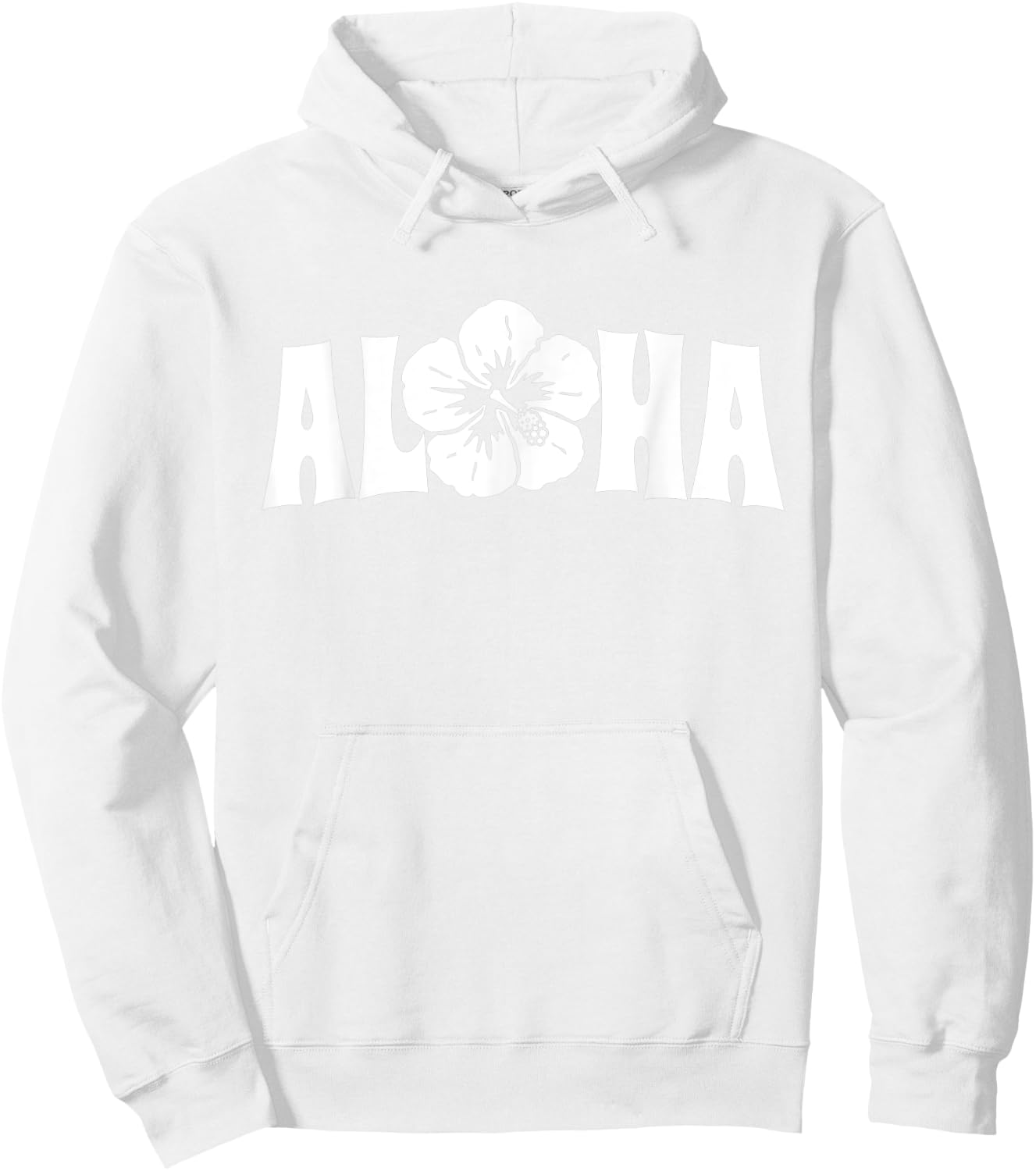 Aloha Hawaii Trip Summer Vacation Girls Women Flower Beach Hoodie - Hoodie | White