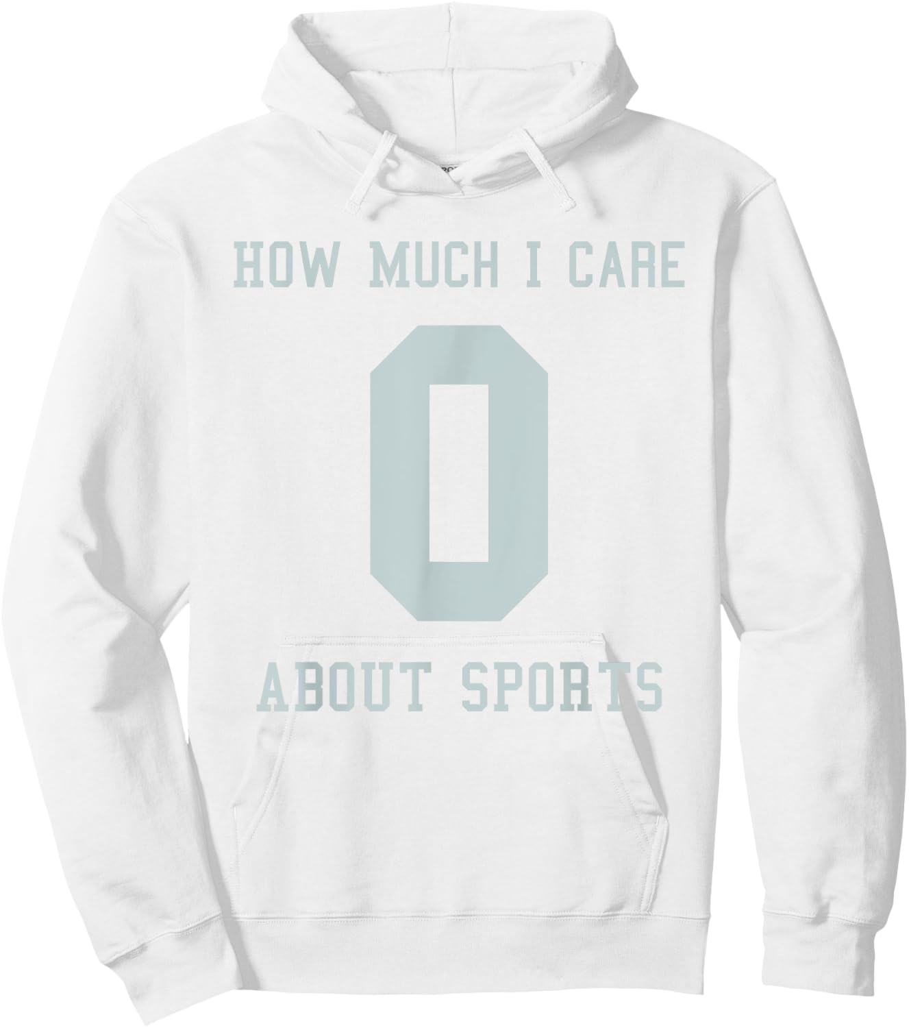 Funny Sports Jersey Costume Gift Sport Haters Hoodie - Hoodie | White