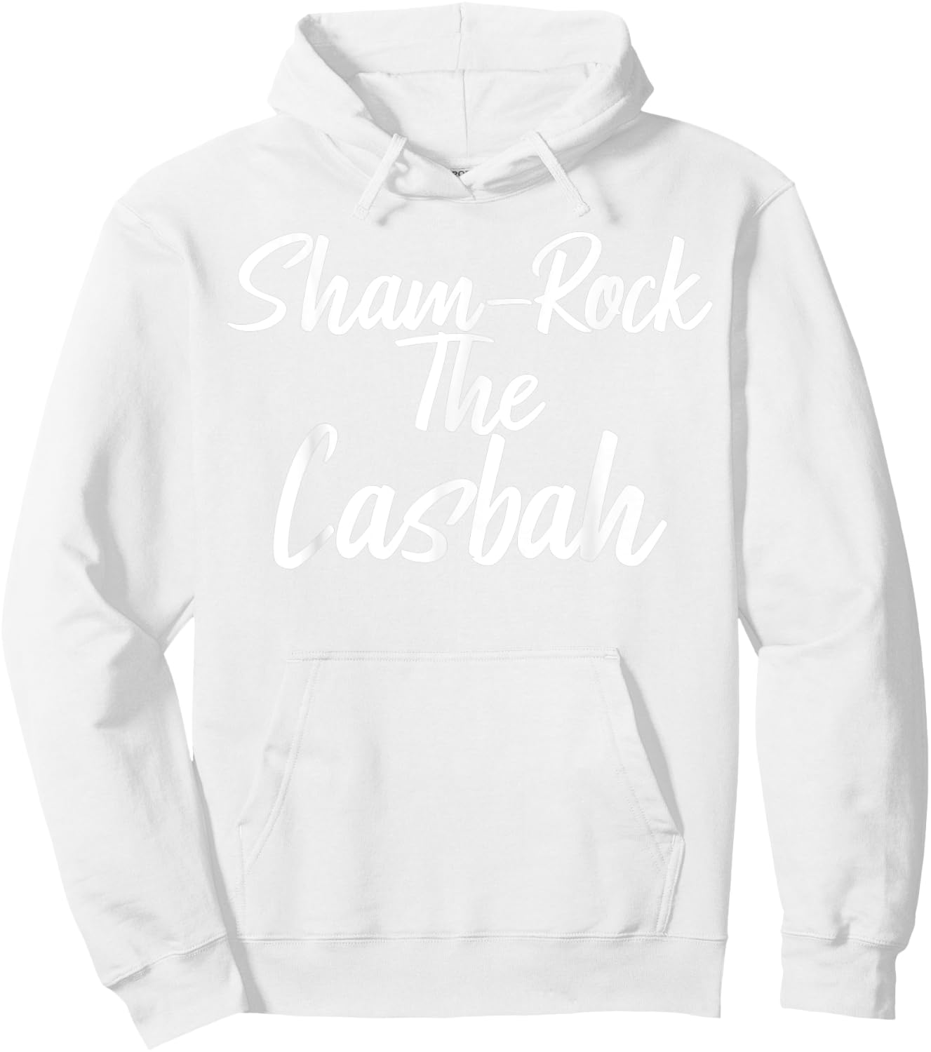 Sham-rock The Casbah Graphic St Patrick's Day Hoodie - Hoodie | White