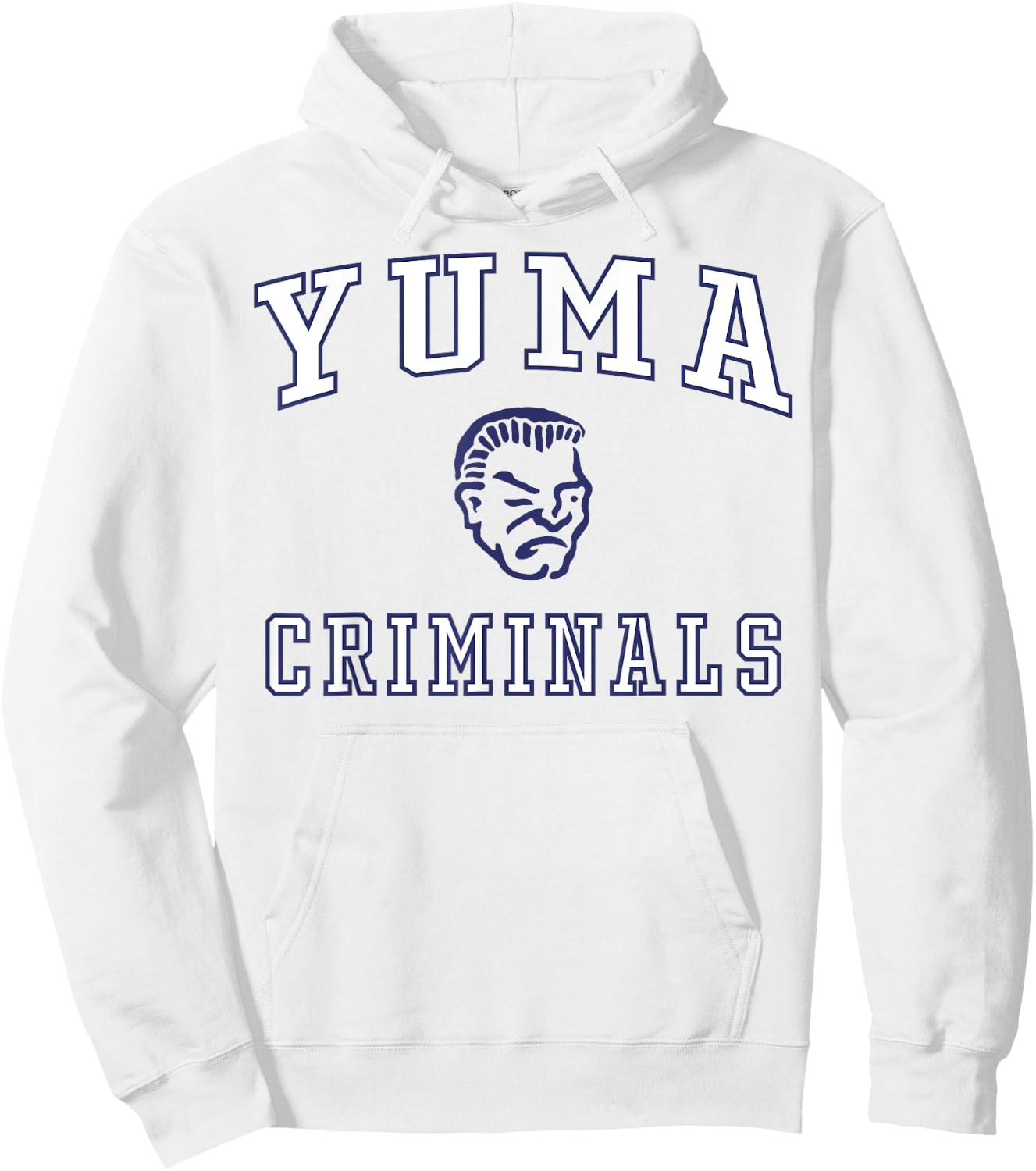 Yuma High School Criminals C1 Hoodie - Hoodie | White