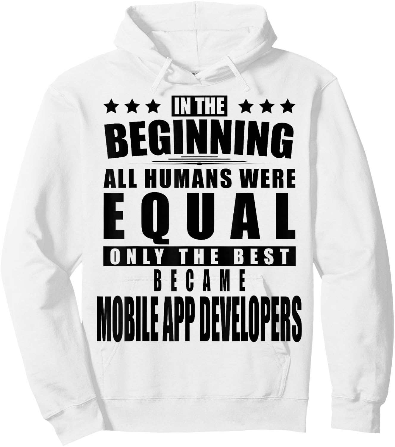 Mobile App Developer - Funny Personalized Gift Hoodie - Hoodie | White