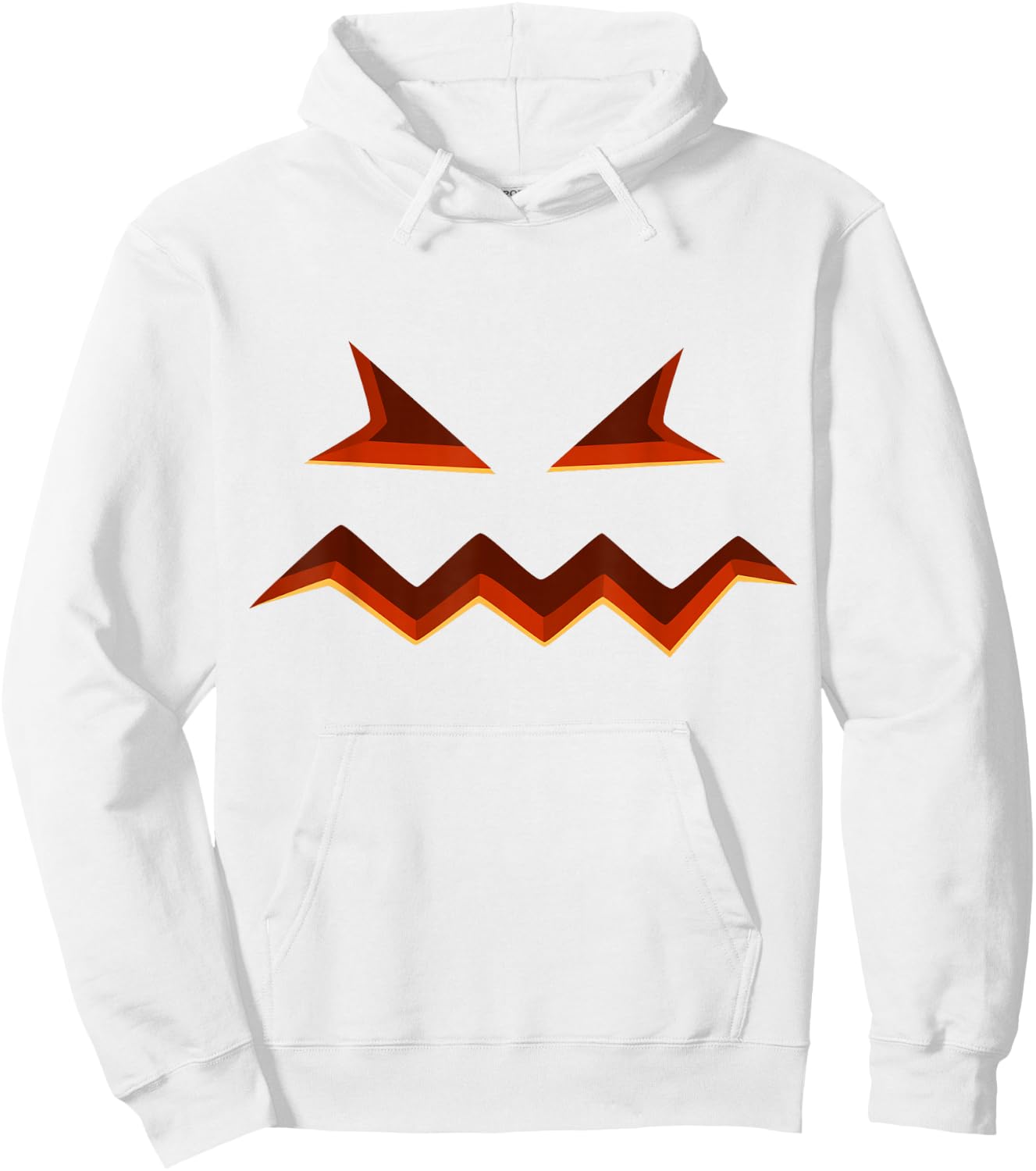 Pumpkin Jack O Lantern Face Jackolantern Hoodie - Hoodie | White