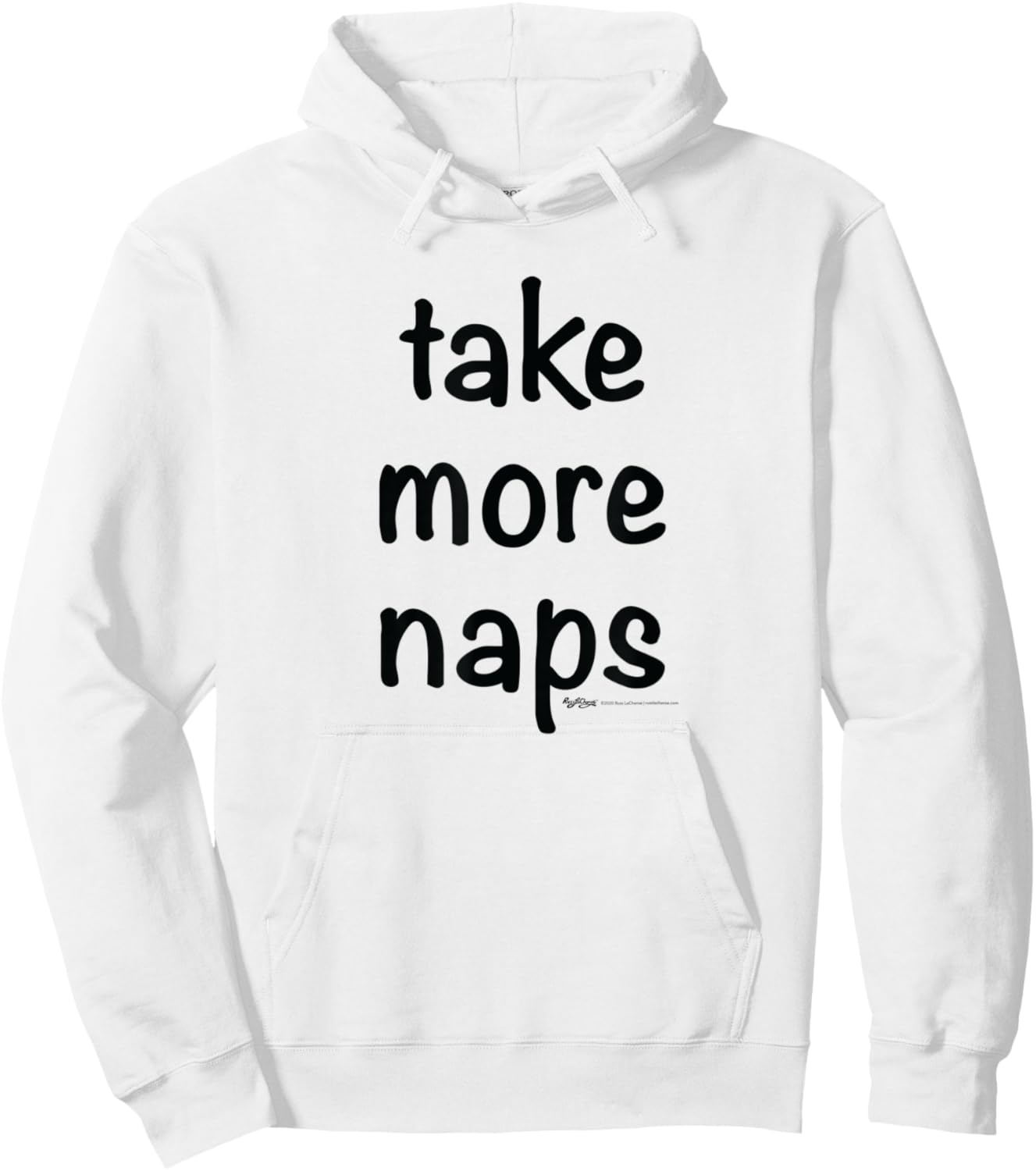 Take More Naps Hoodie - Hoodie | White