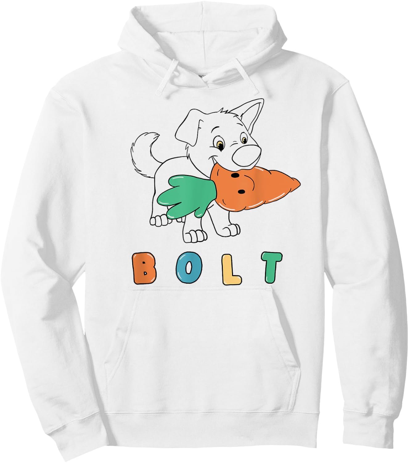 Disney Bolt International Dog Day Carrot Pup Hoodie - Hoodie | White