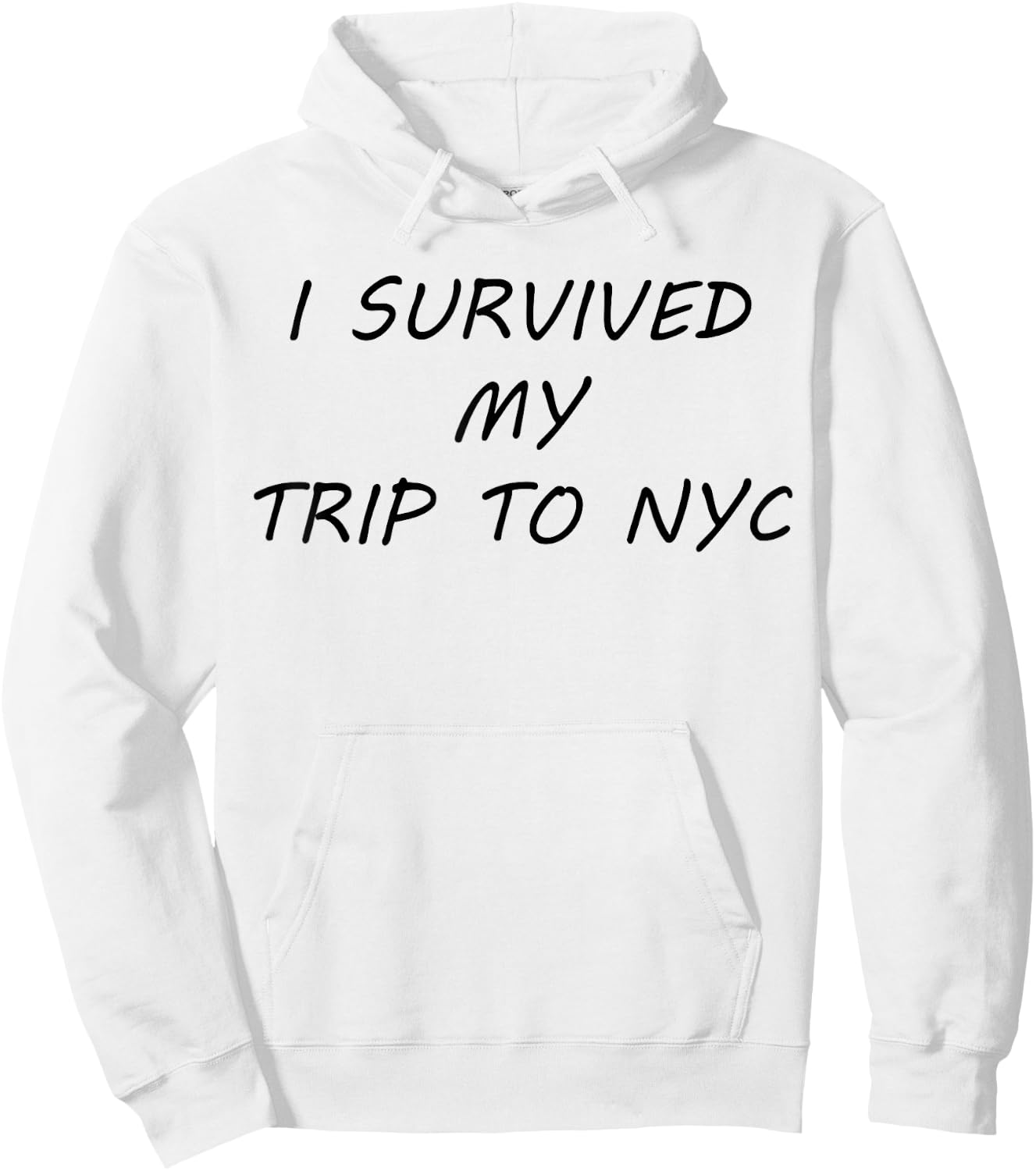 I Survived My Trip to NYC Hoodie - Hoodie | White