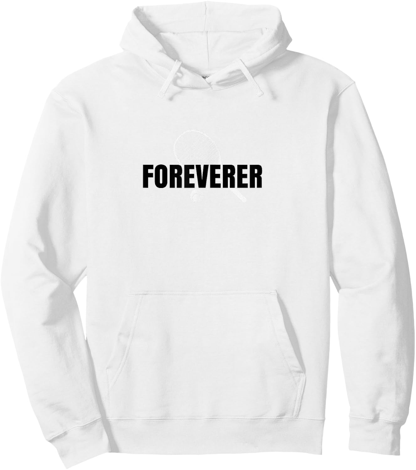 FOREVERER Tennis Hoodie - Hoodie | White