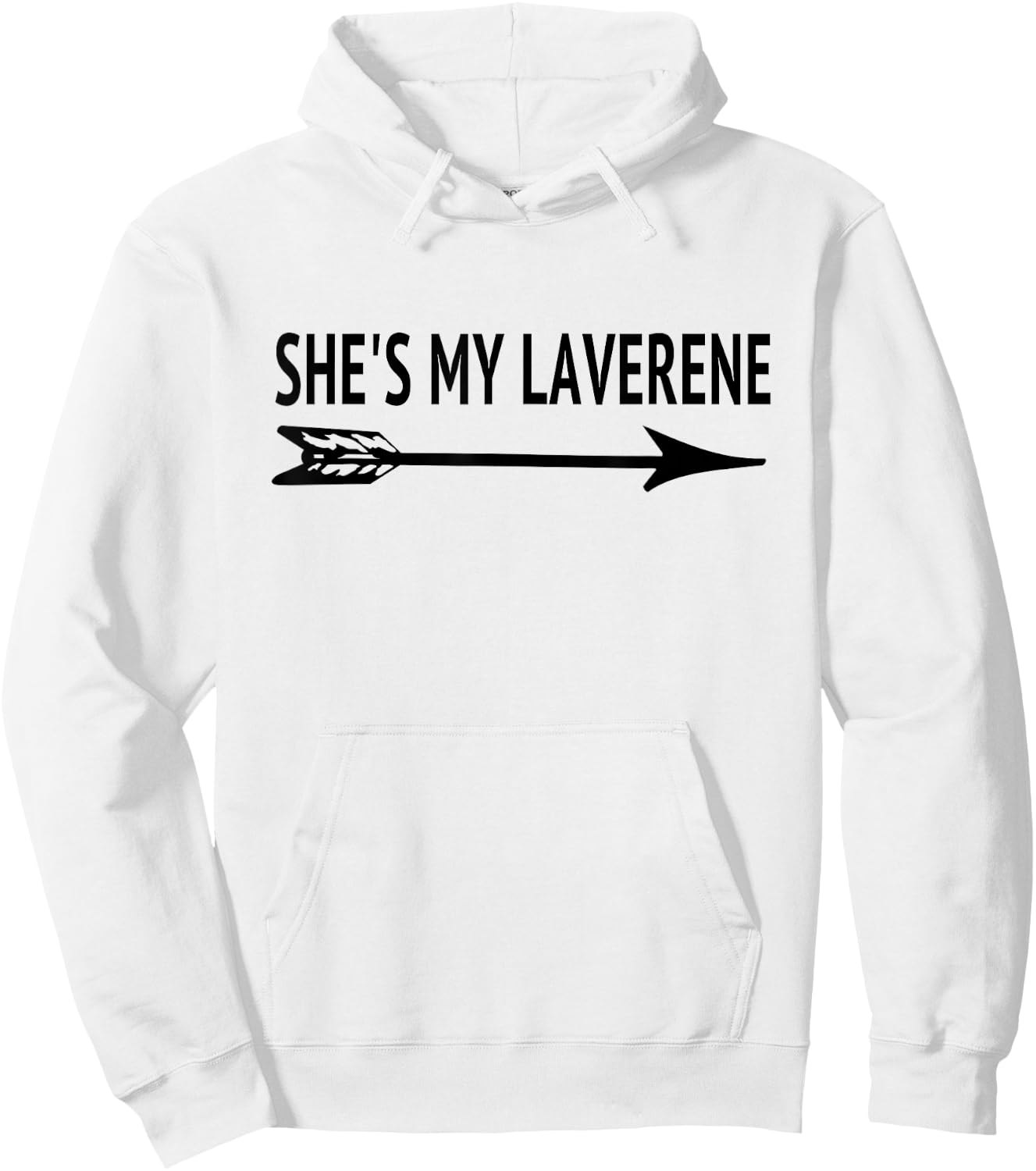 She's My Laverne Cute Matching Best Friends Women Hoodie - Hoodie | White