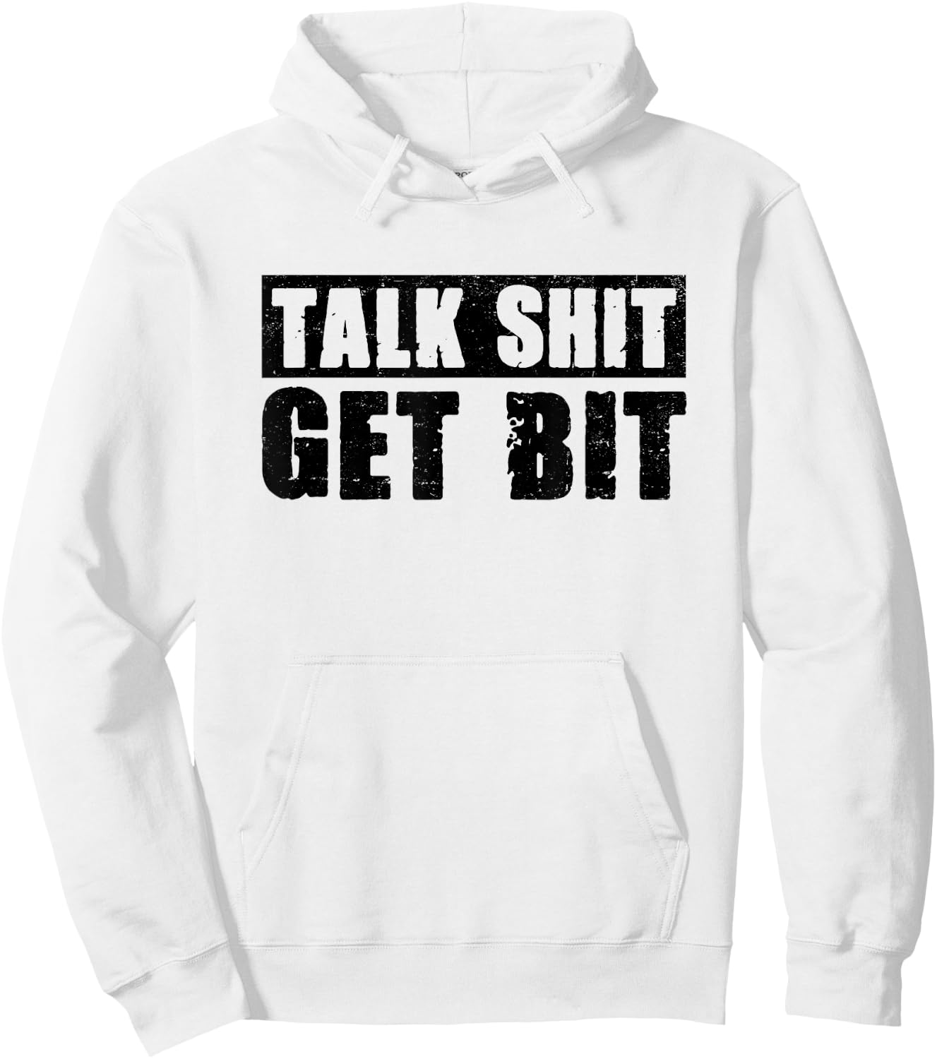 Talk Shit Get Bit Dog Training Animal Lover Dog Trainer Women Hoodie - Hoodie | White