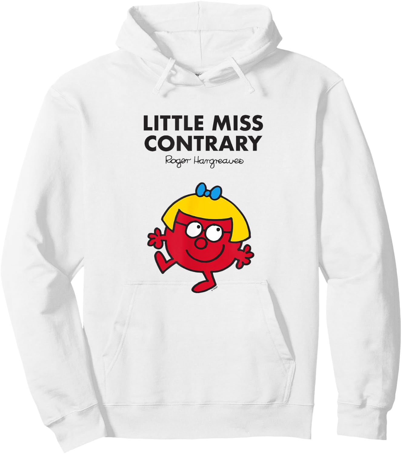Mr. Men Little Miss Contrary Hoodie - Hoodie | White