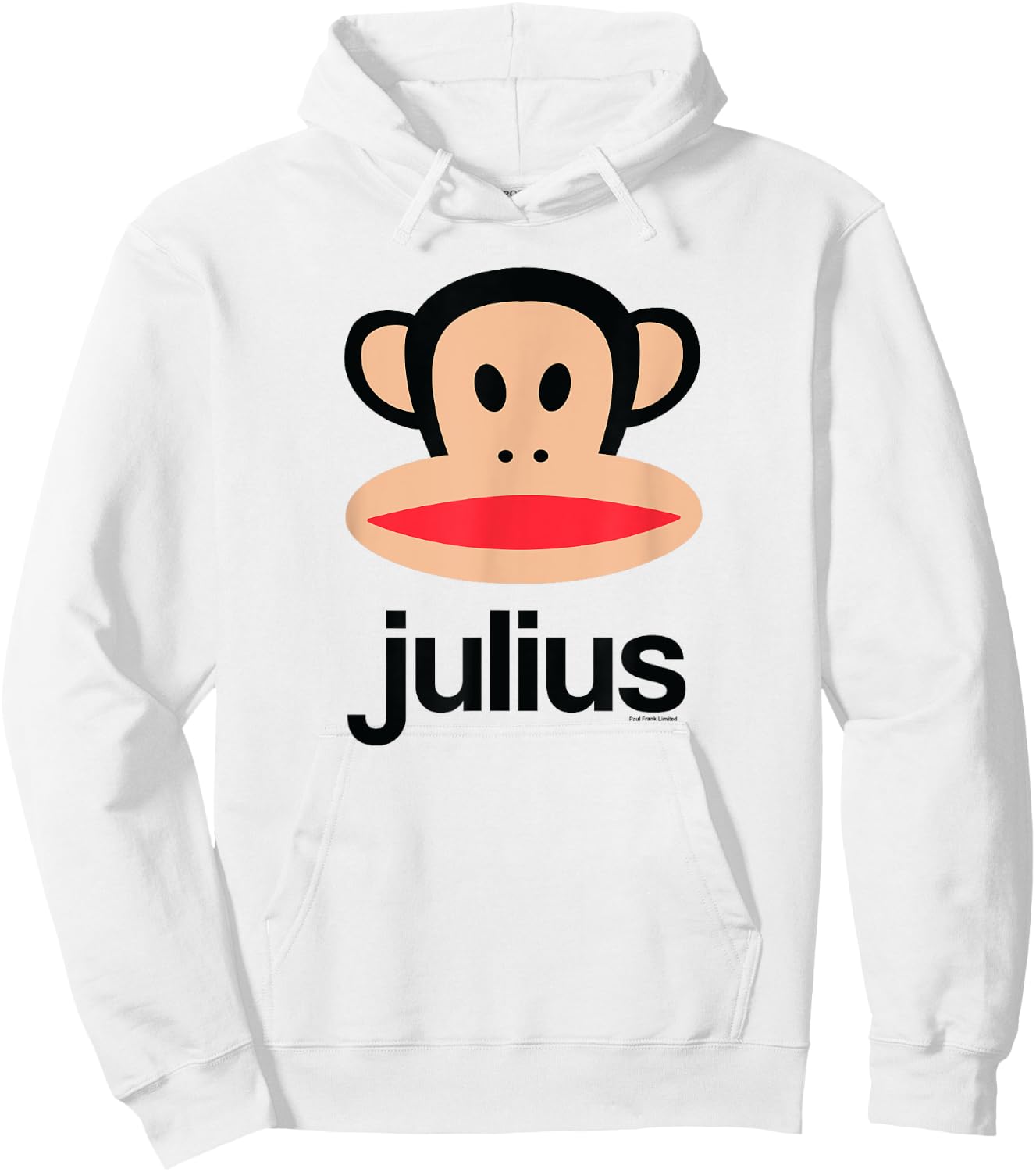 Paul Frank Julius Monkey Face Hoodie - Hoodie | White