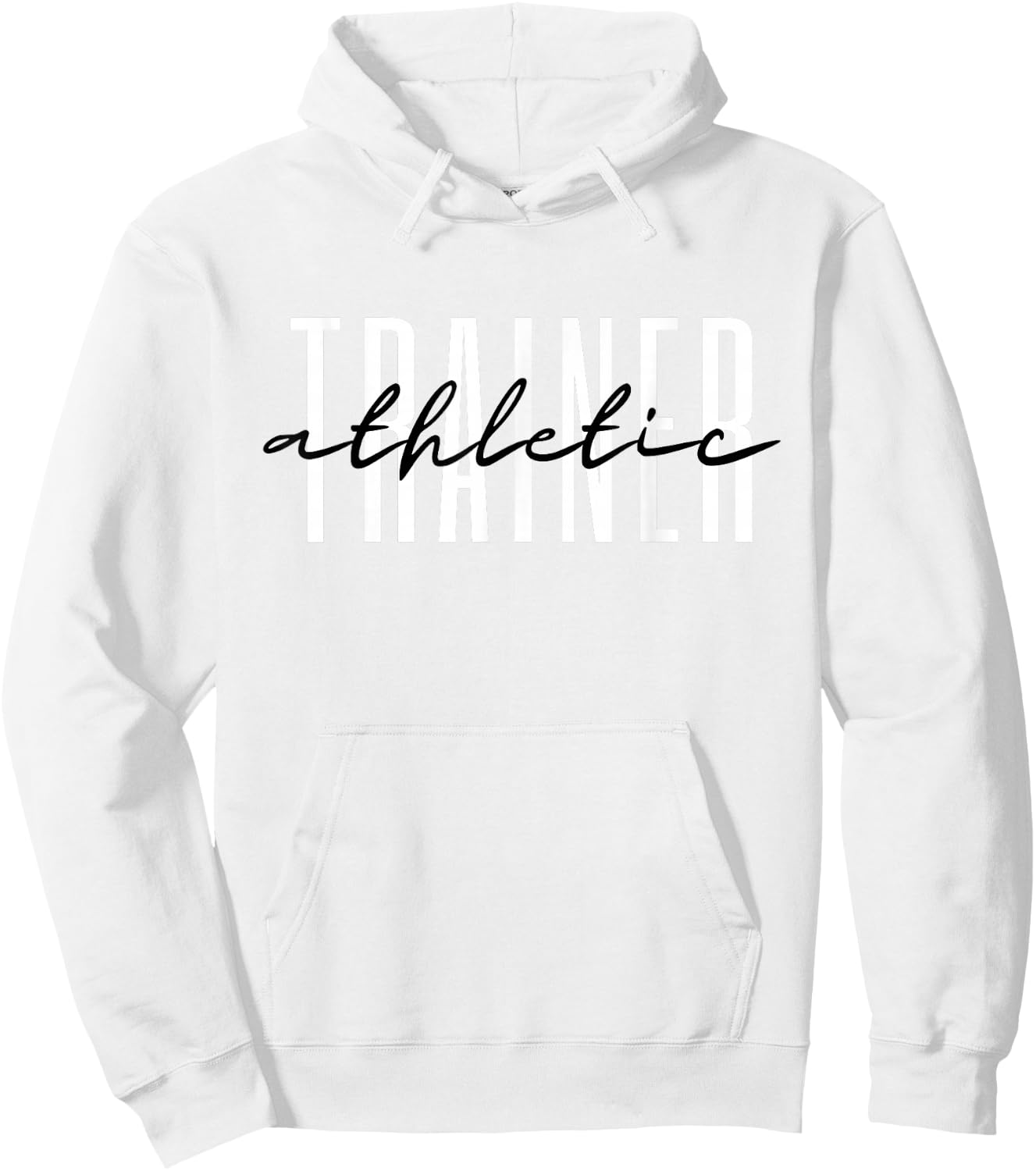 Athletic Trainer Personal Trainer Hoodie - Hoodie | White