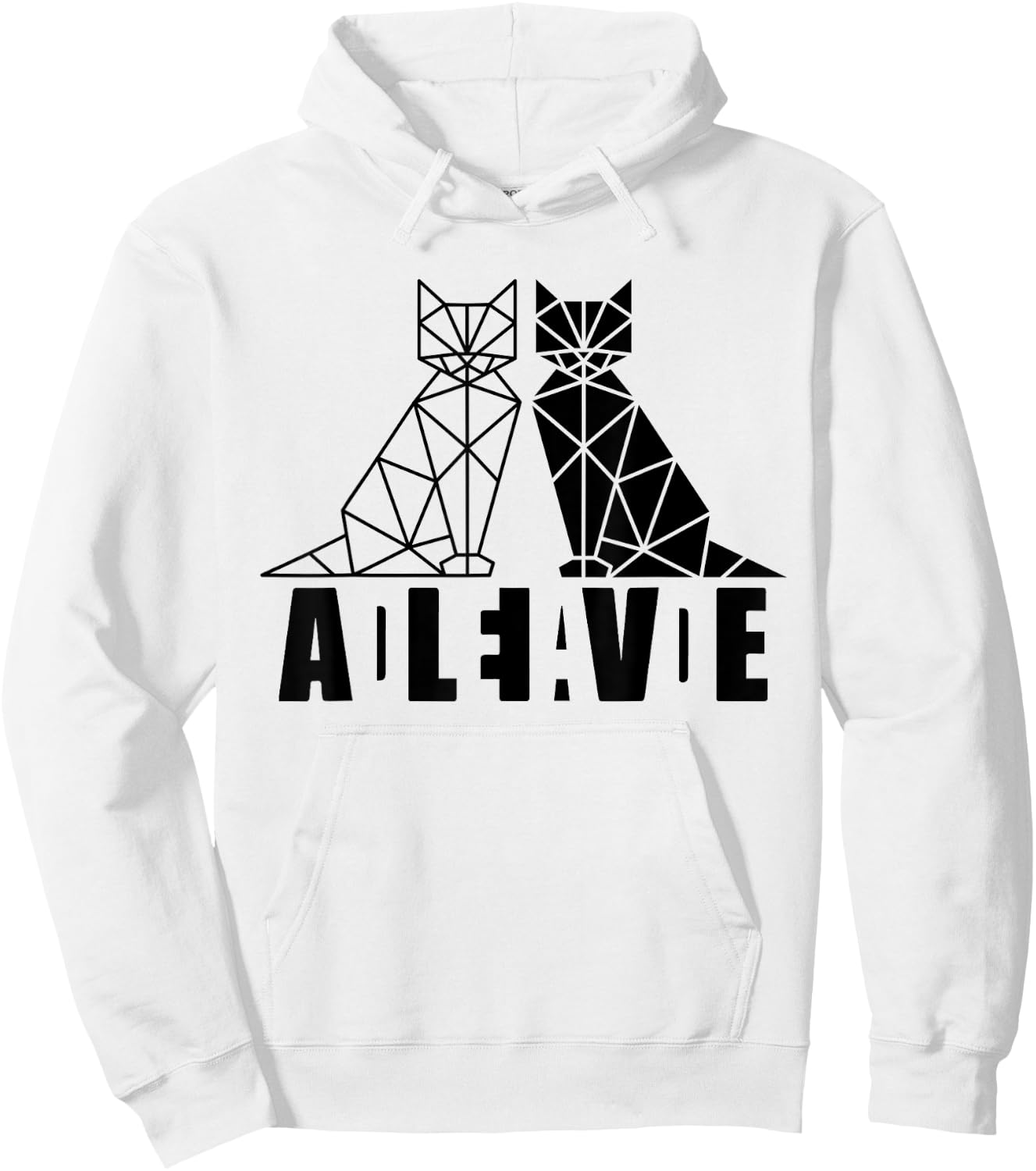 Schrödinger's Cat Science Dead & Alive Men Women Hoodie - Hoodie | White