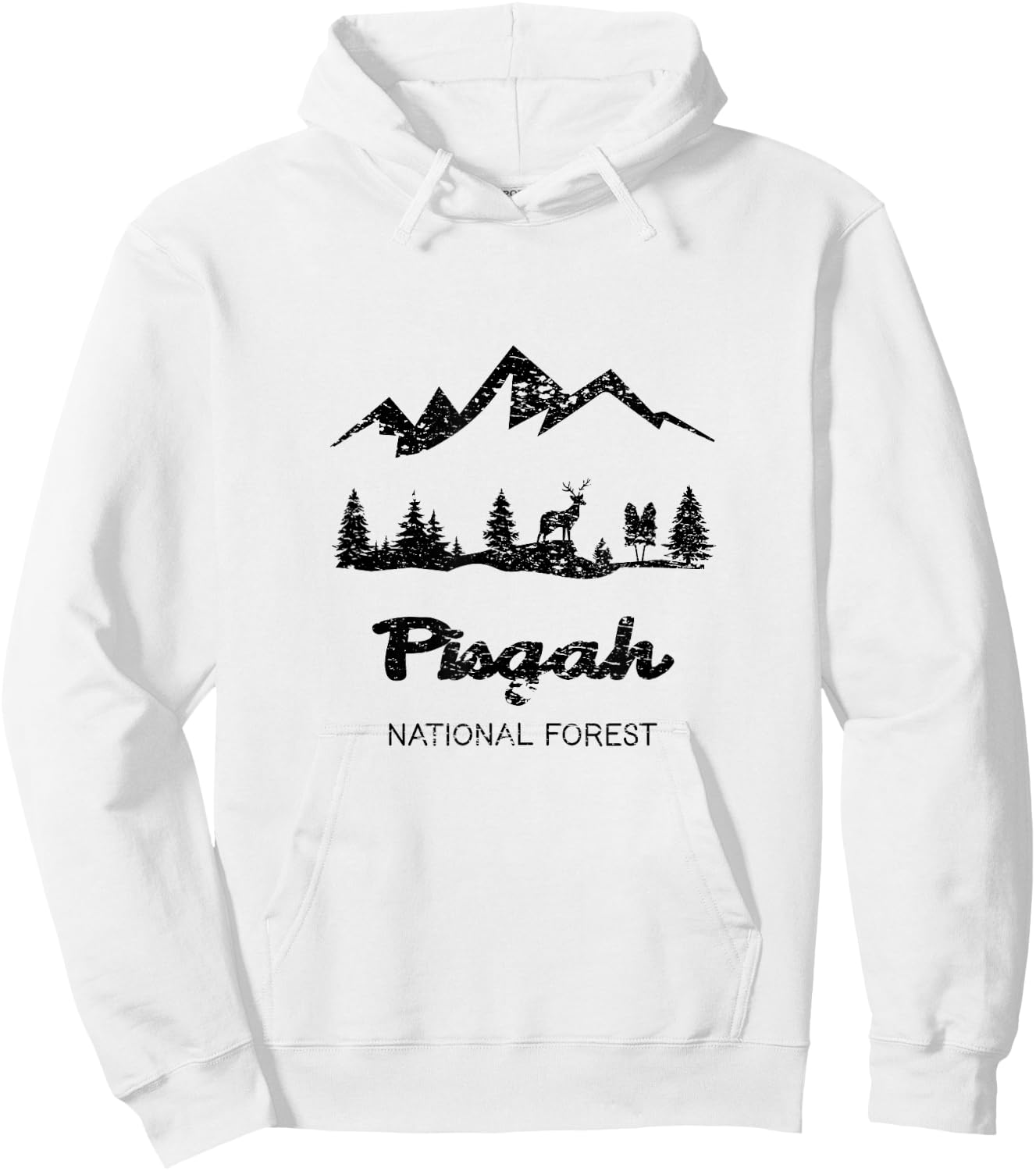 Pisgah National Forest Hoodie - Hoodie | White
