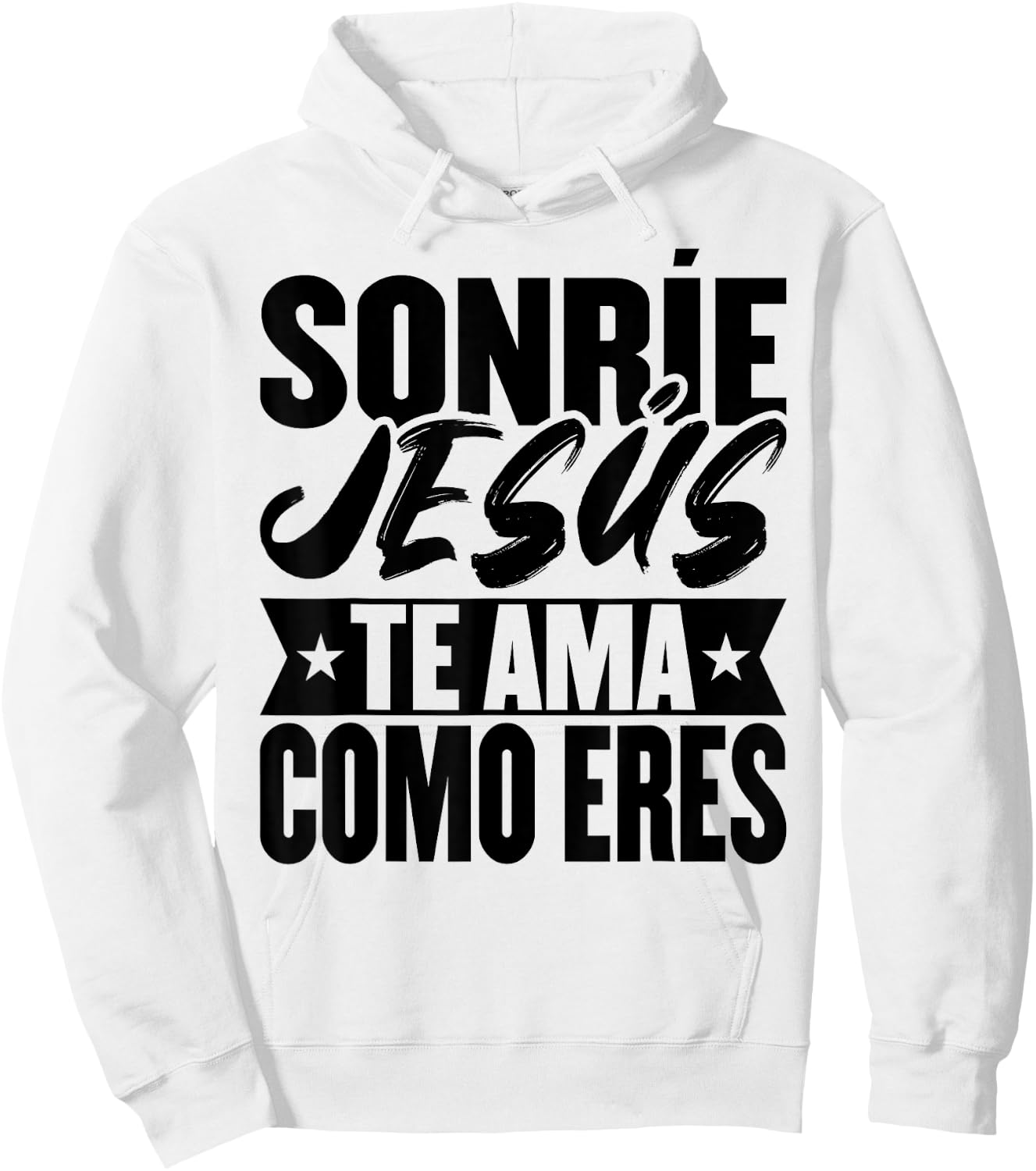 Camisetas Cristianas En Espanol Frases Biblia Jesús Te AMa Hoodie - Hoodie | White
