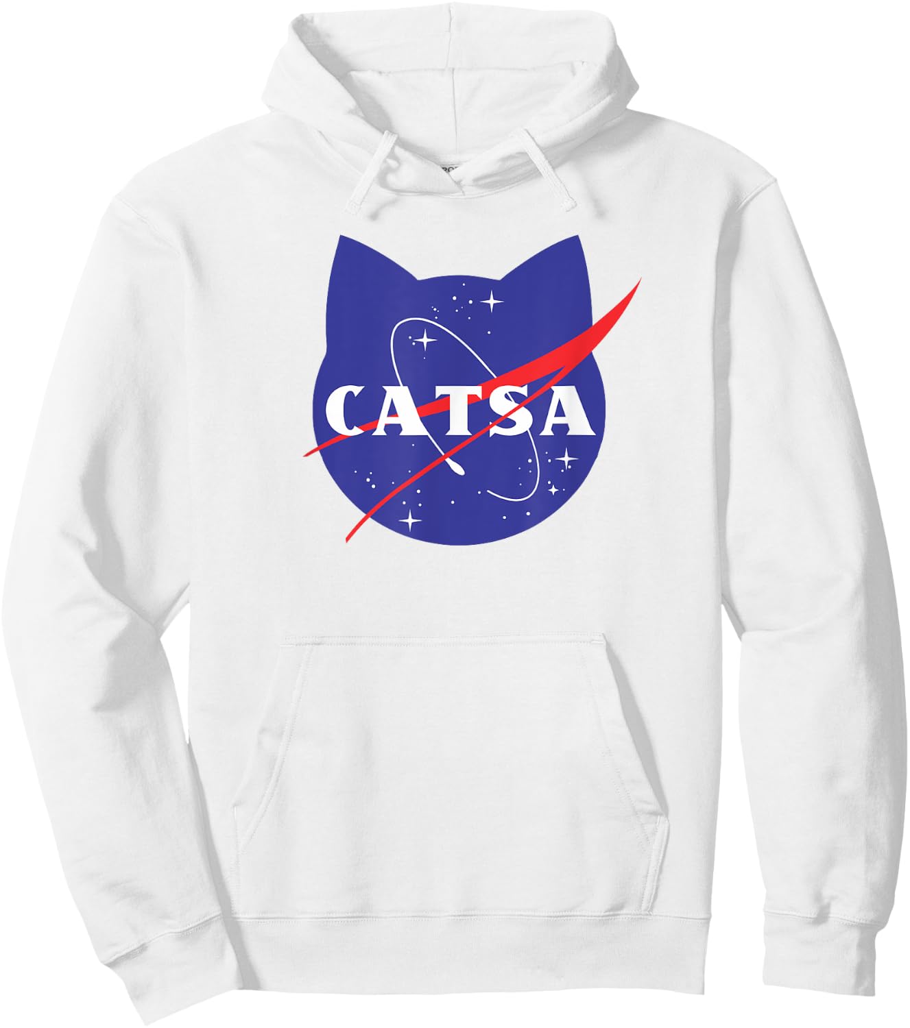 Cat Universe Space CATSA Space Cat Galaxy Hoodie - Hoodie | White