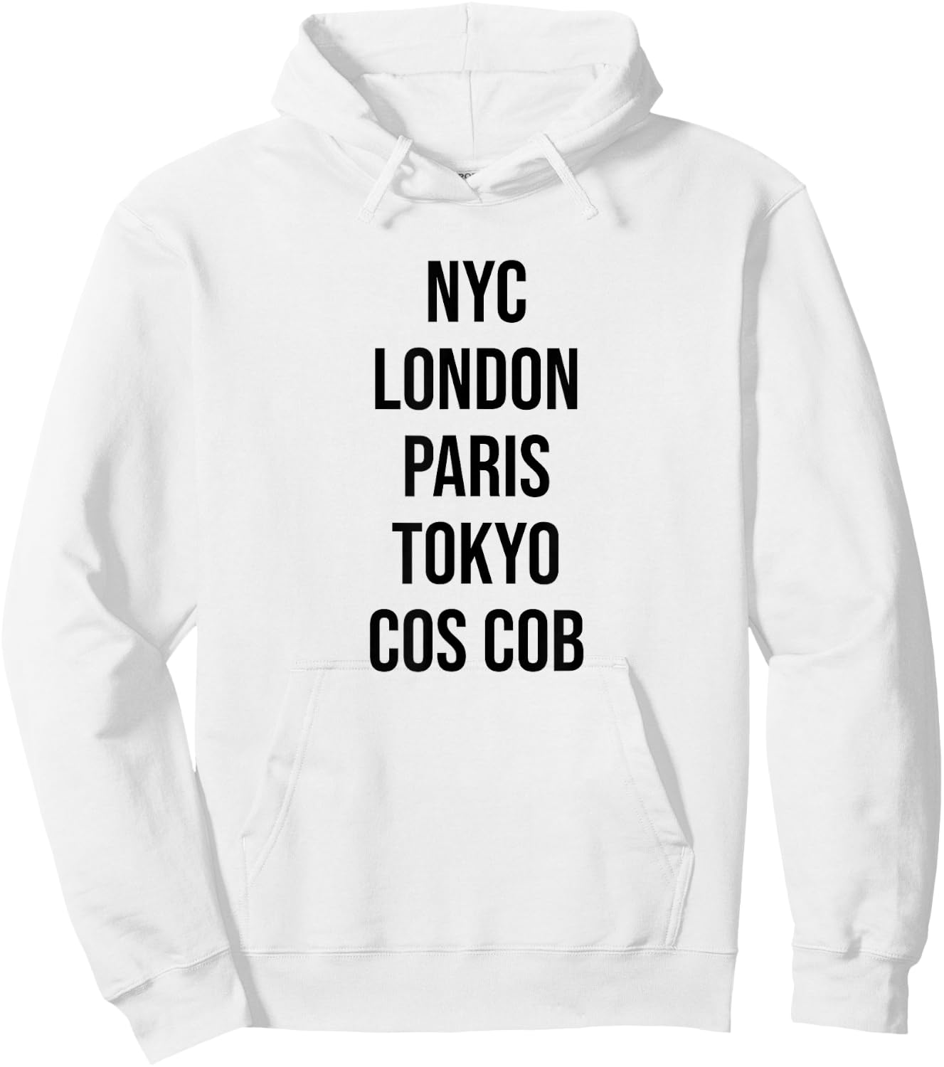 Cos Cob Connecticut Cos Cob CT Souvenir Hoodie - Hoodie | White
