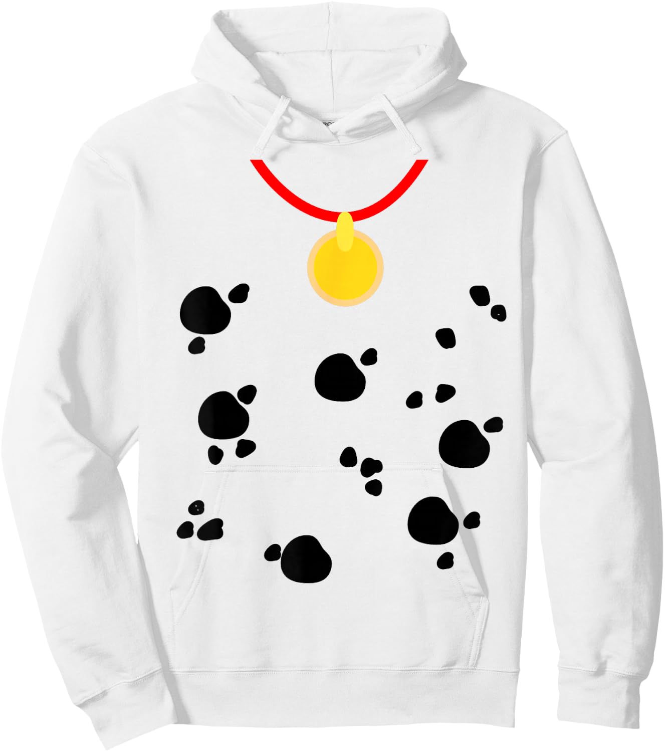 Dalmatian Dog Halloween Costume Matching Group Kids Toddler Hoodie - Hoodie | White