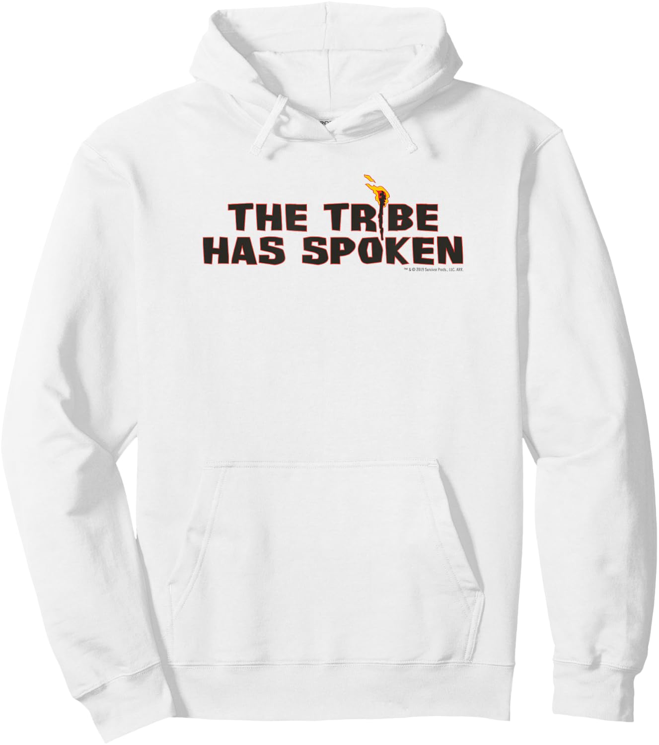 Survivor Island Torch The Tribe Has Spoken Hoodie - Hoodie | White