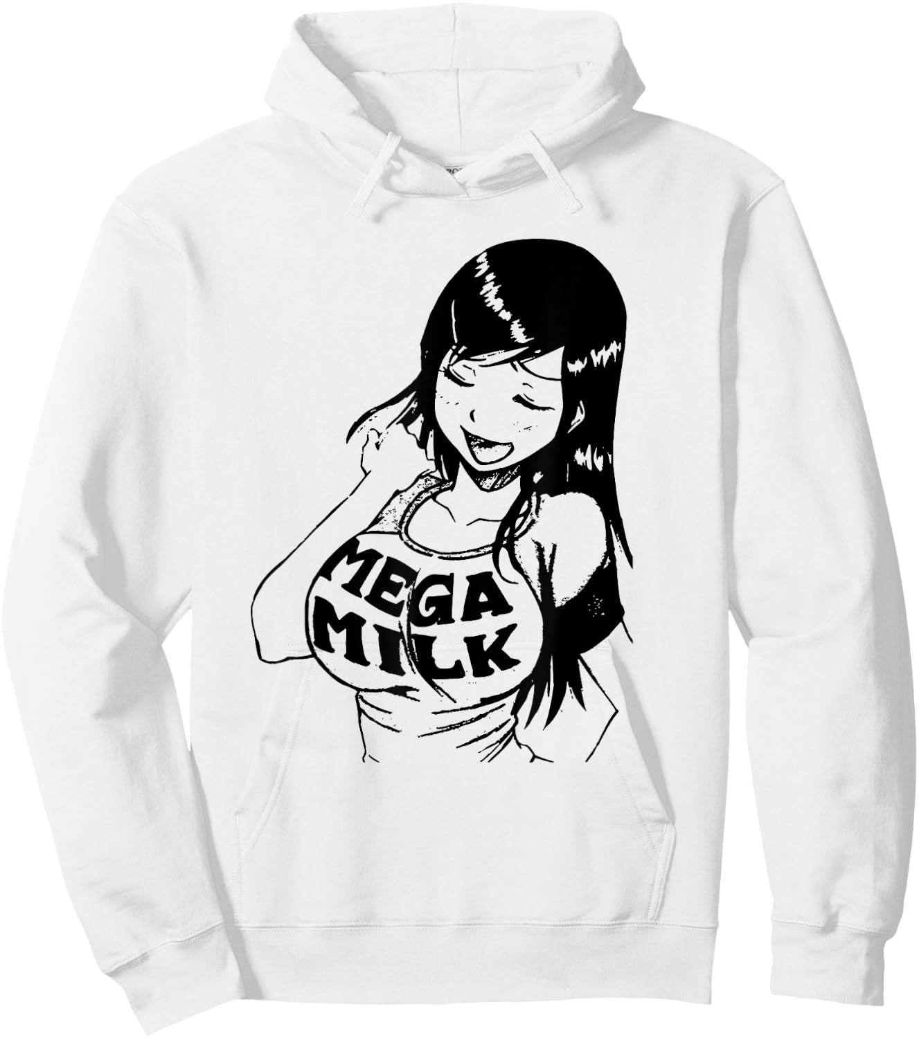 Mega Milk - Titty Monster Hoodie - Hoodie | White