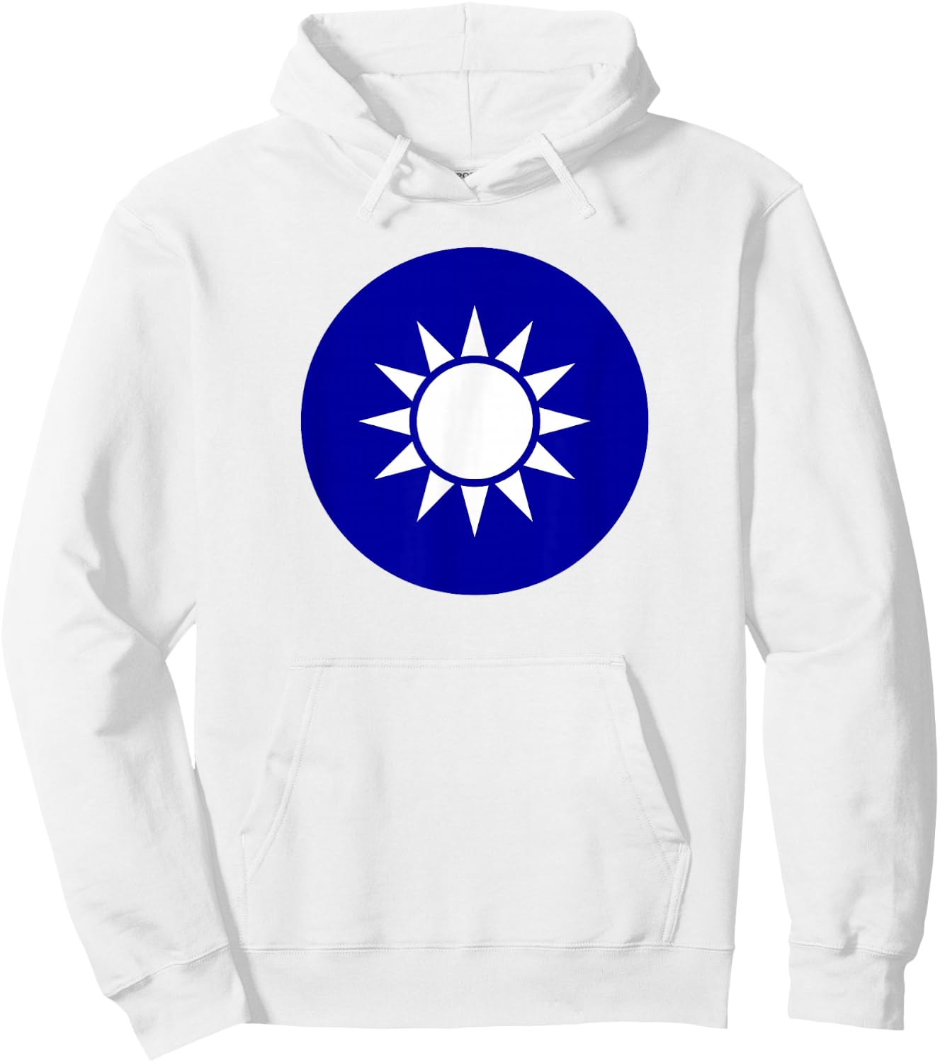 Taiwan Flag Taiwanese Emblem Roundel Taipei Hoodie - Hoodie | White