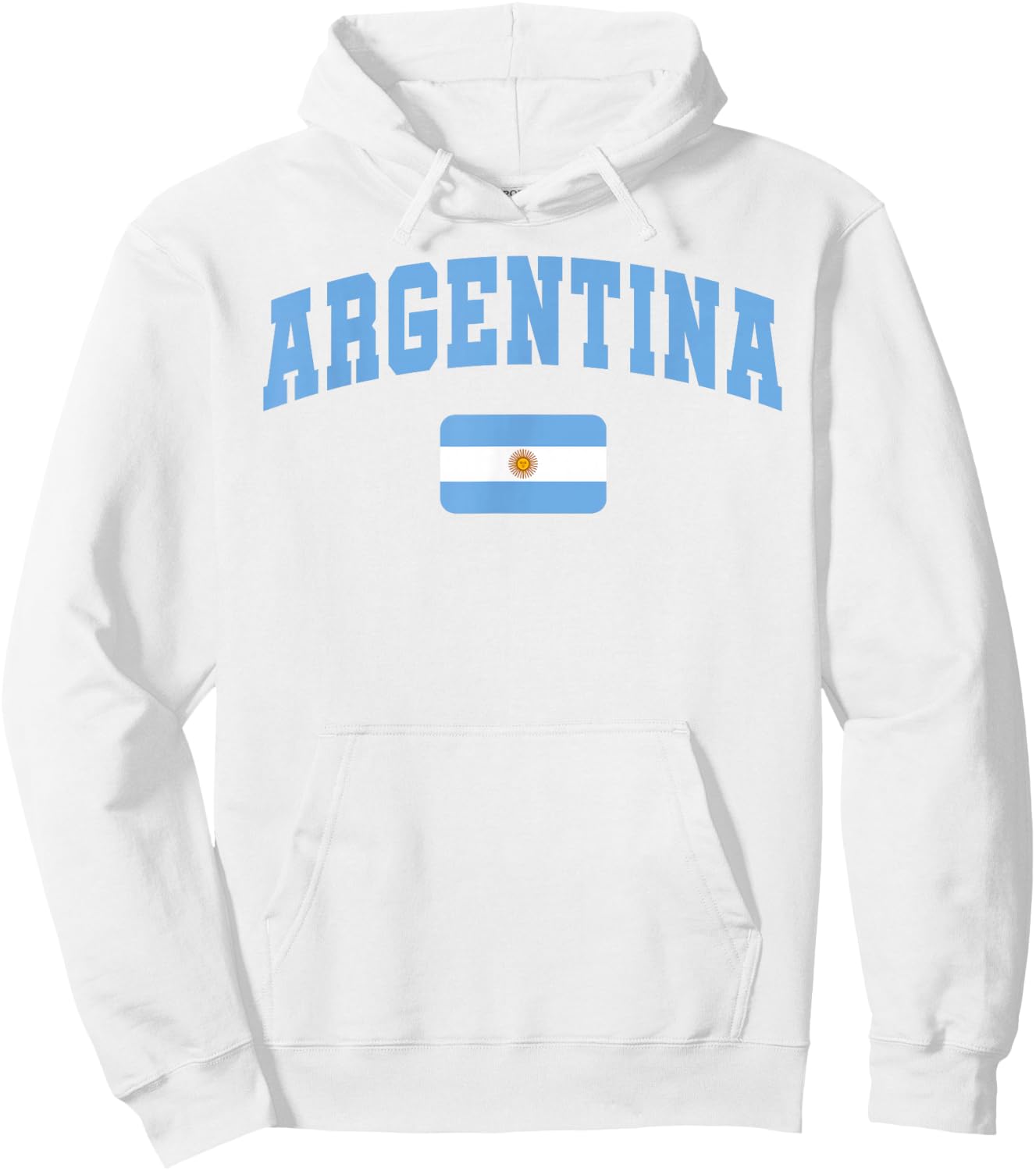 Argentina Flag Argentina Pride Design Hoodie - Hoodie | White