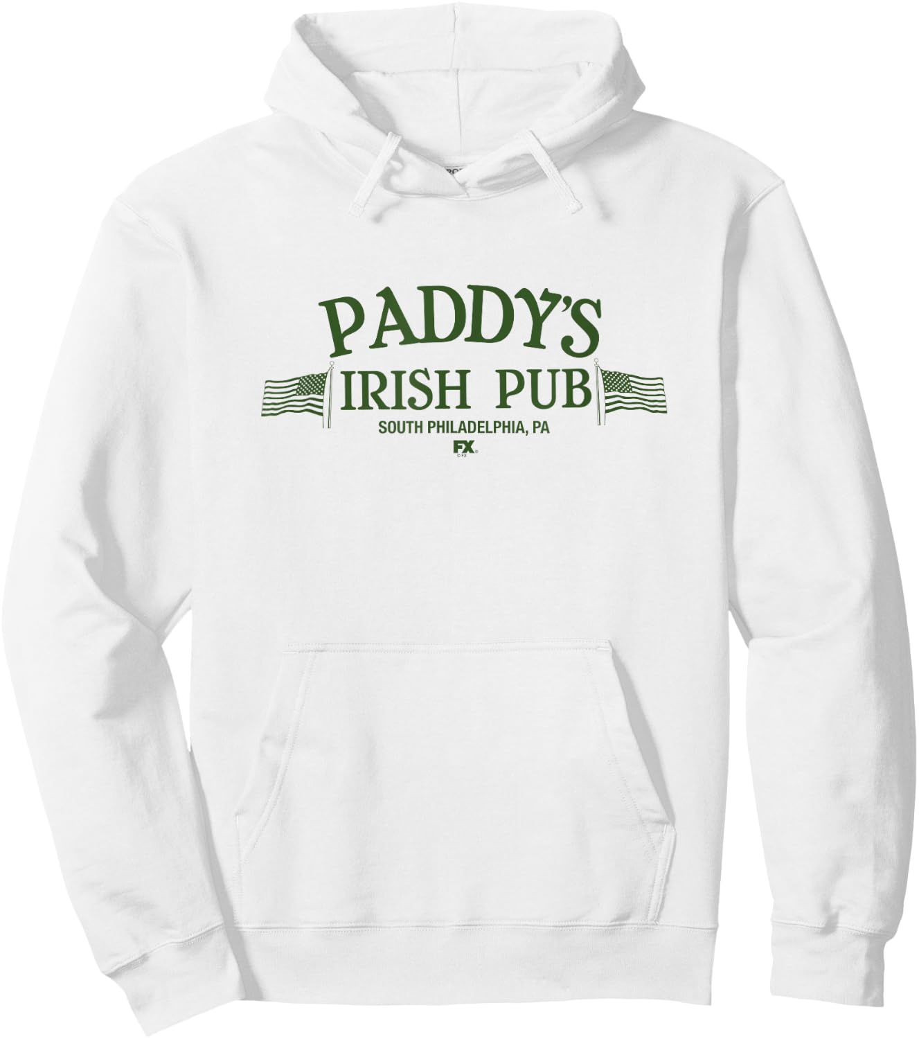 It's Always Sunny in Philadelphia Paddy's Irish Pub TV Show Hoodie - Hoodie | White