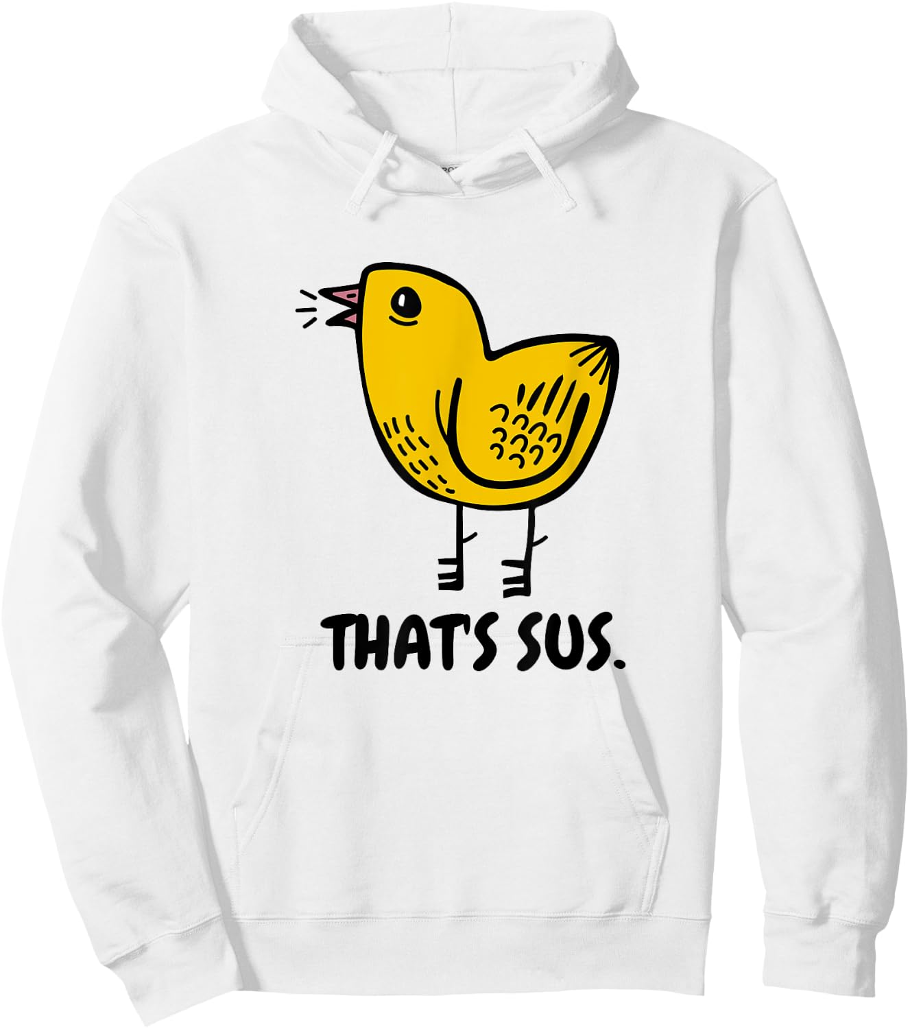 That's Sus Hoodie - Hoodie | White