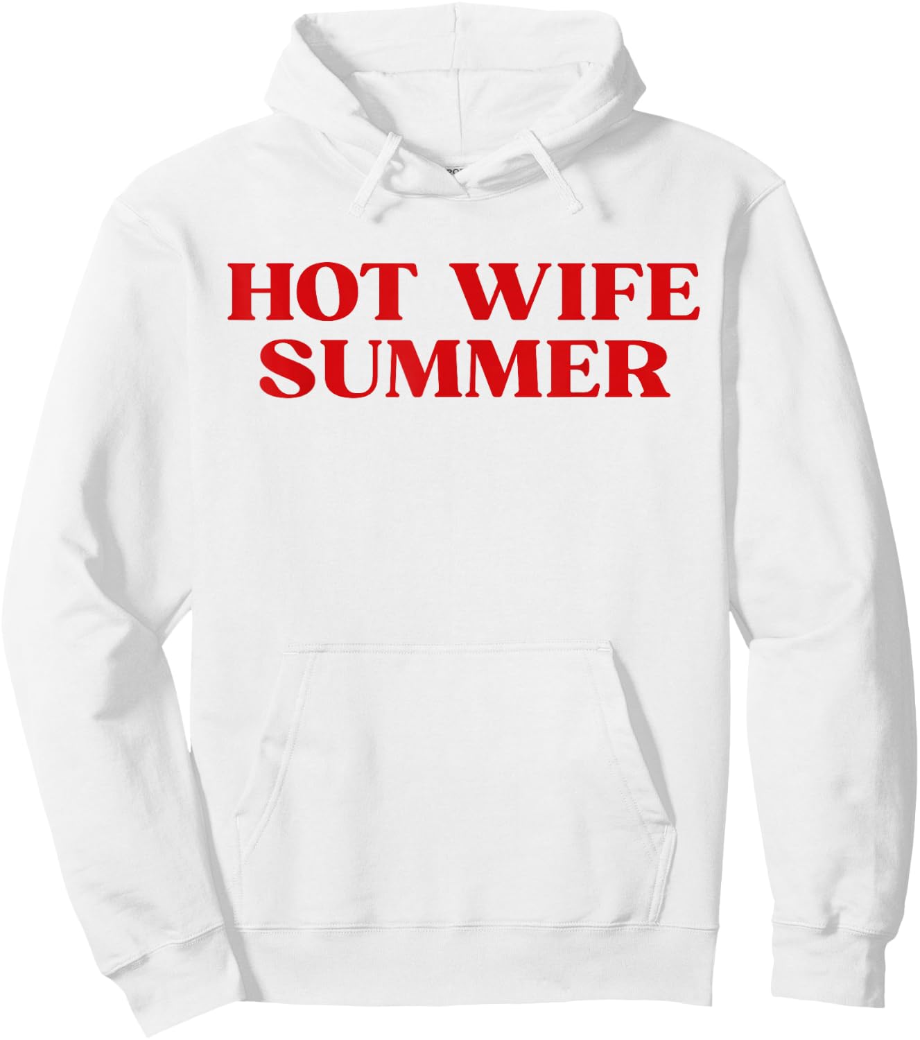 Hot Wife Summer Y2k Bride Era Hoodie - Hoodie | White