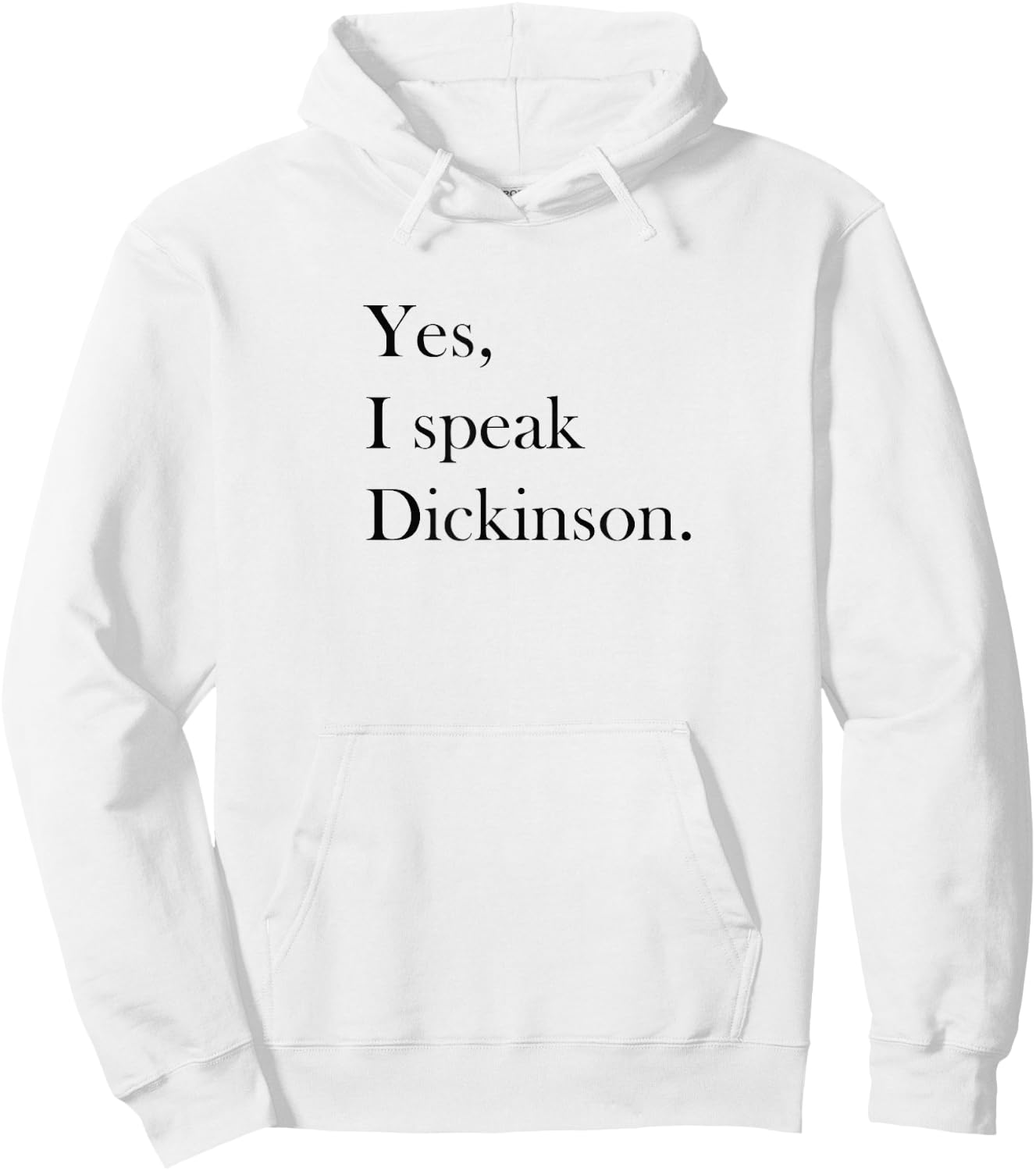 Emily Dickinson Shirt - Literary Gift, Writer Gift Hoodie - Hoodie | White