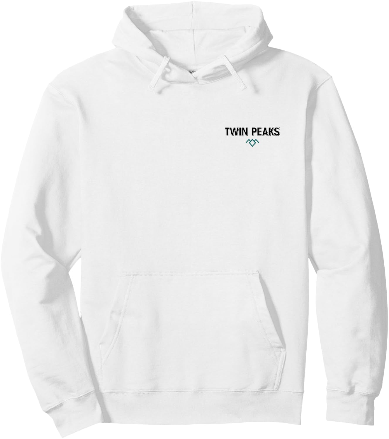 Twin Peaks Welcome to Washington Tourist Front and Back TV Hoodie - Hoodie | White