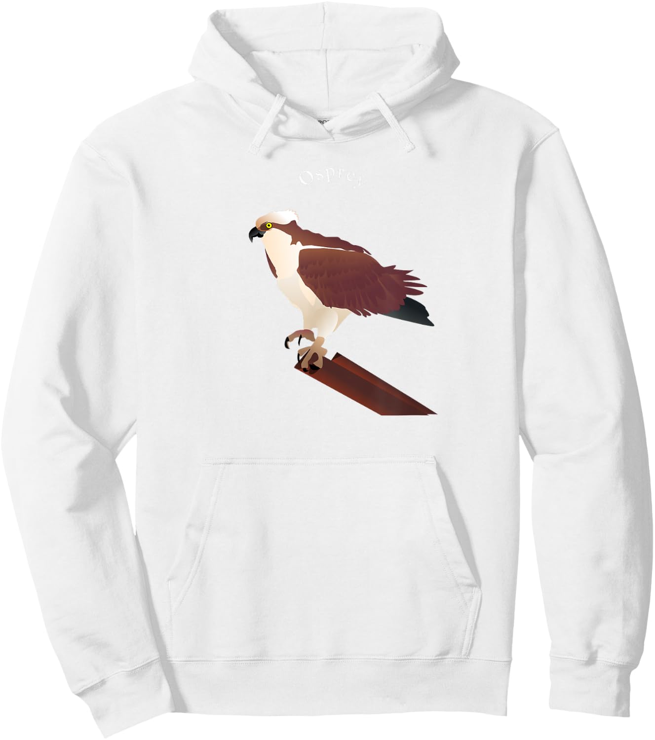 Osprey Hawk Bird Lover Hoodie - Hoodie | White