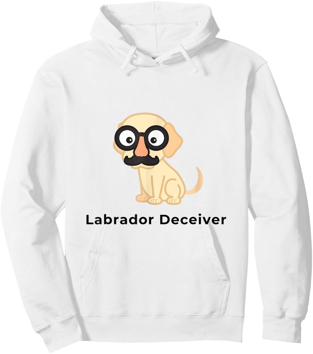 Labrador Deceiver Funny Dog Men Women Kids Hoodie - Hoodie | White