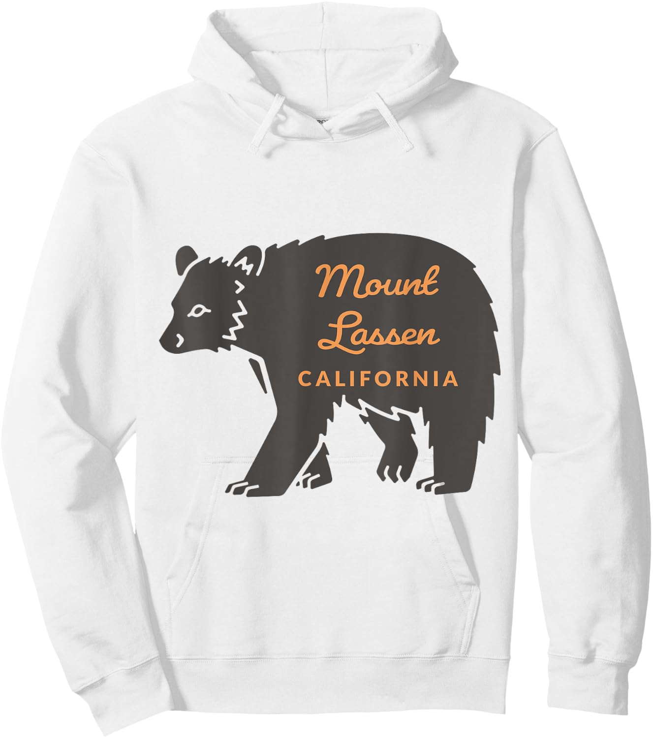 Mount Lassen Souvenir Hoodie - Hoodie | White