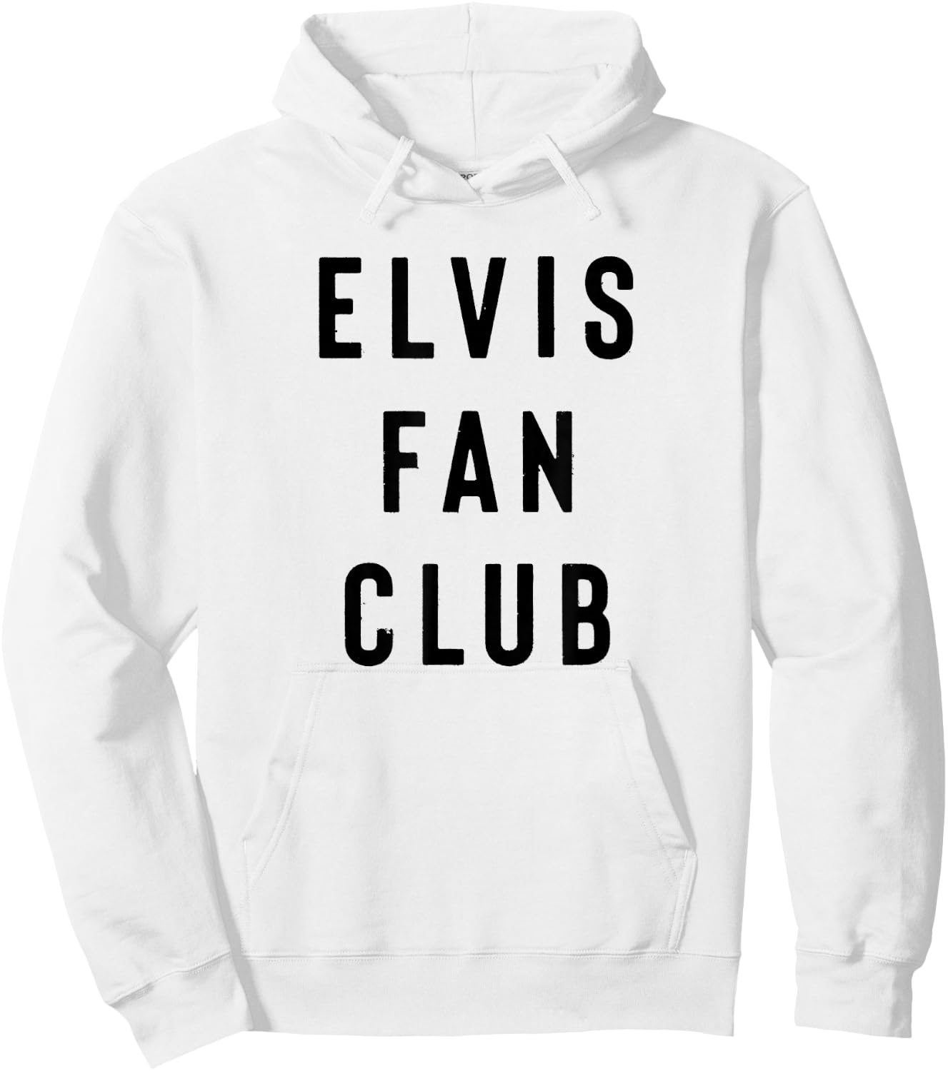 Elvis Fan Club Official Hoodie - Hoodie | White