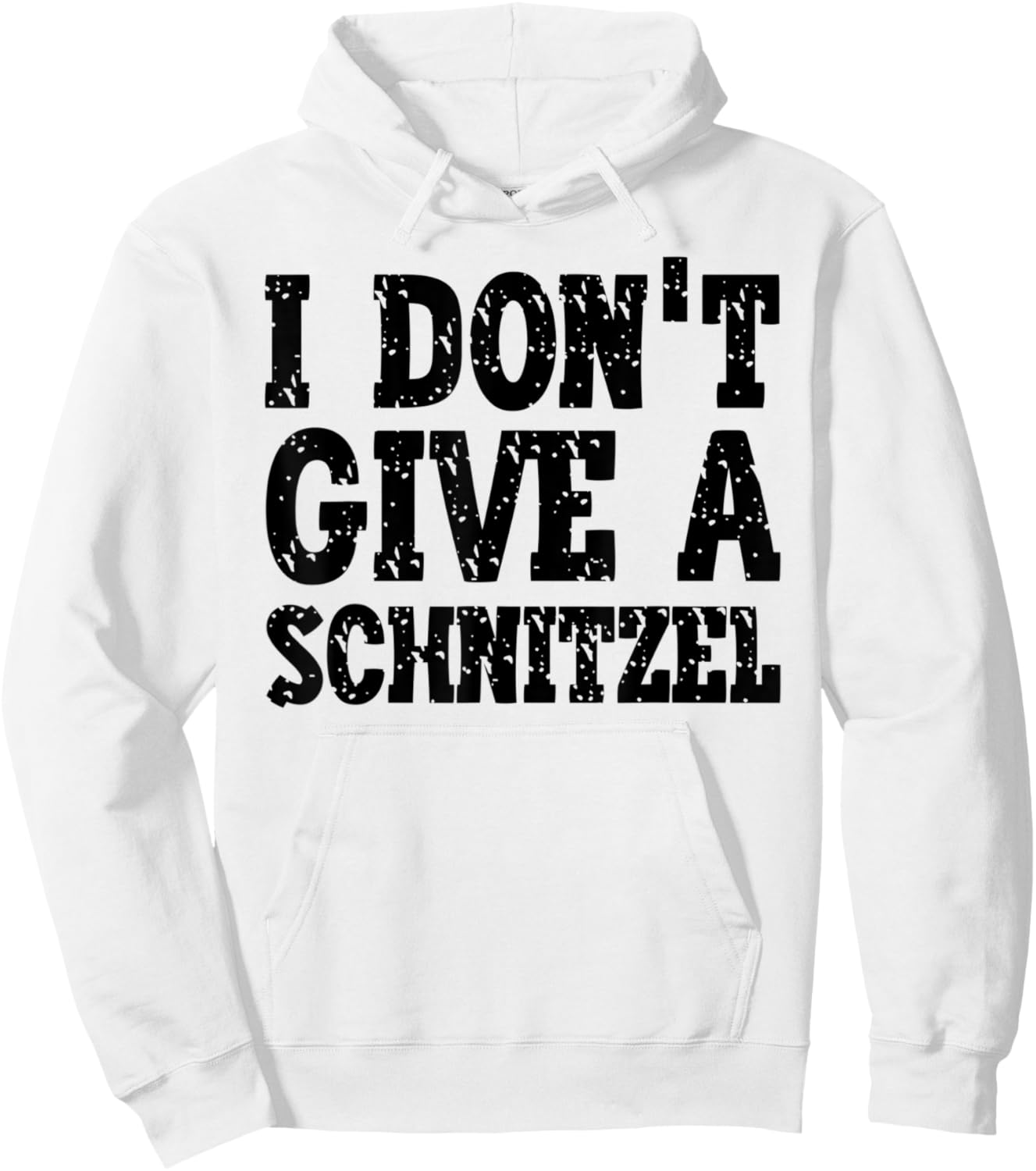 I Don't Give A Schnitzel | Oktoberfest German Hoodie - Hoodie | White