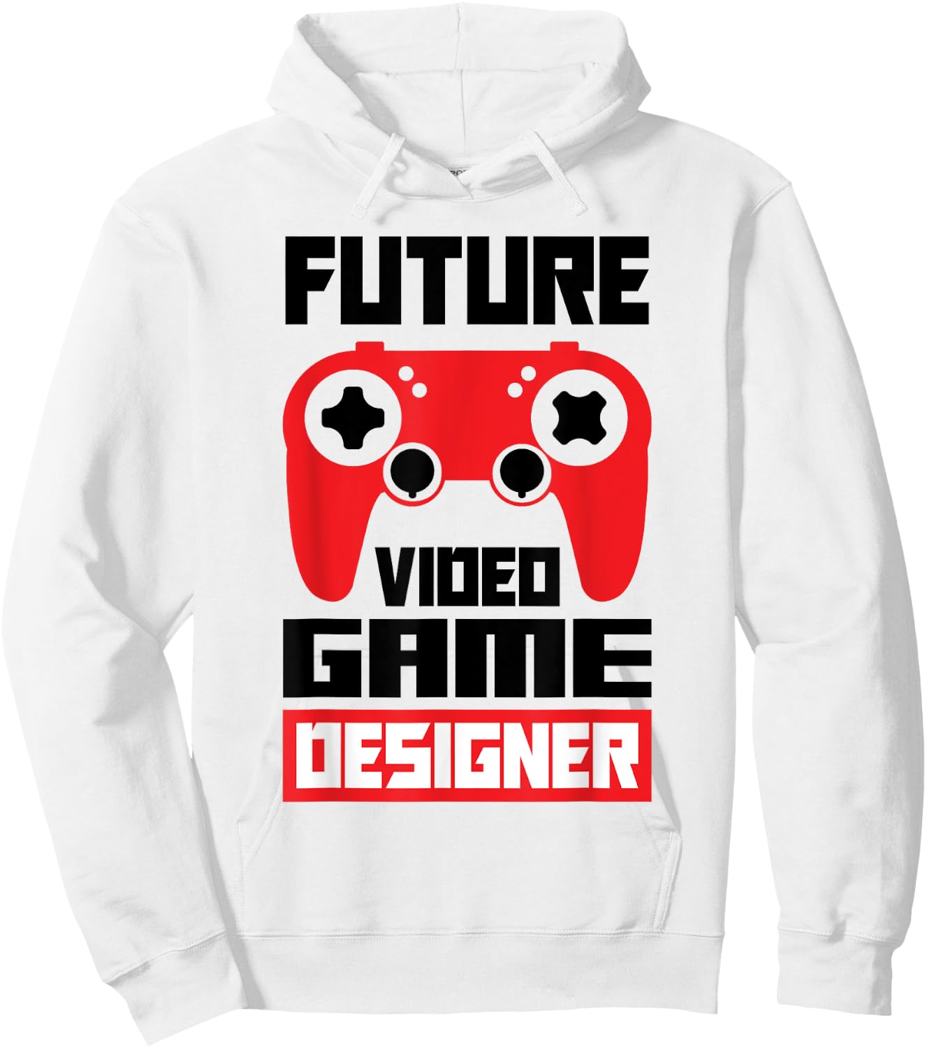 Future Video Game Designer Video Game Player Gamer Gaming Hoodie - Hoodie | White